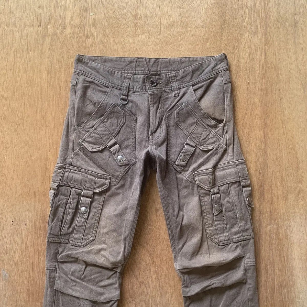 If Six Was Nine SEND OFFERS🎯MULTIPOCKET JAPANESE VTG TACTICAL CARGO PANTS Size US 30 / EU 46 - 2 Thumbnail