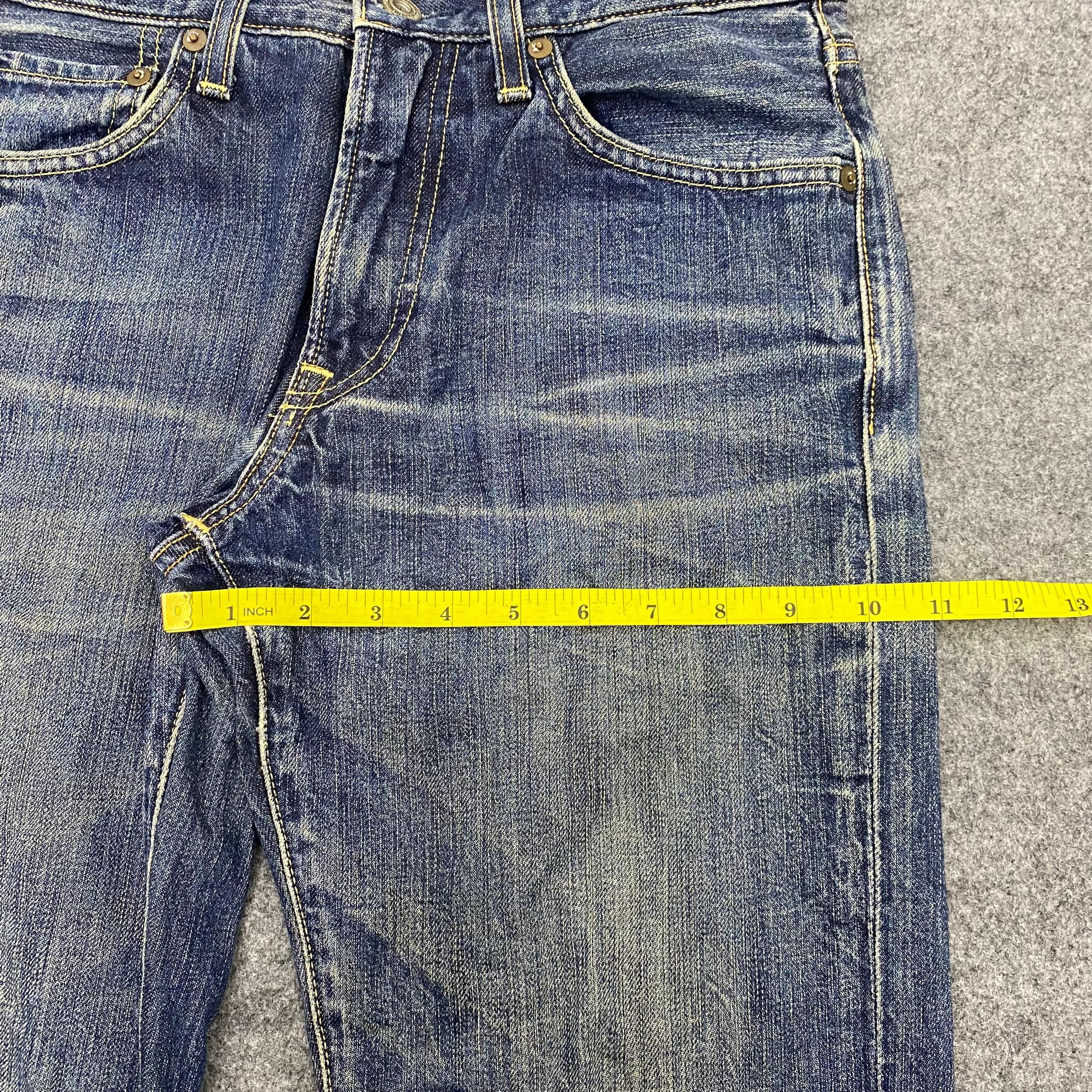 Japanese Brand 💥Best Offer💥Vintage Uniqlo Jeans Distressed Denim Size US 30 / EU 46 - 5 Thumbnail