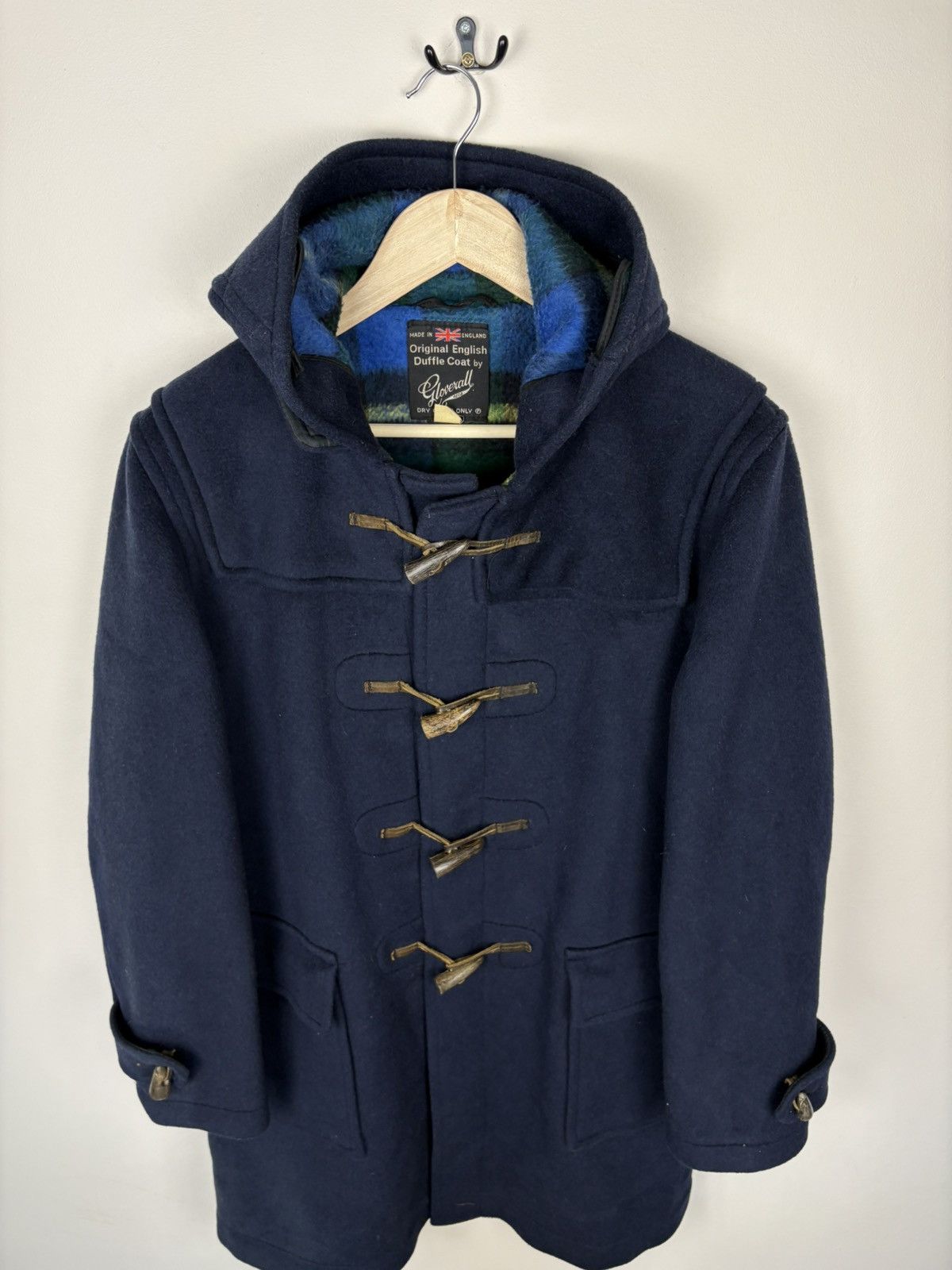Gloverall Gloverall Navy Wool Duffle Coat EU 50 / L Size US L / EU 52-54 / 3 - 3 Thumbnail