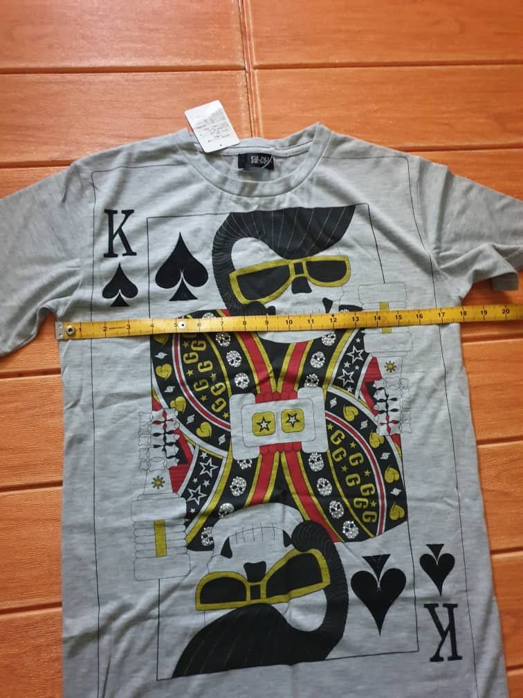 Japanese Brand Glad News skull grey colour shirt Size US S / EU 44-46 / 1 - 8 Thumbnail