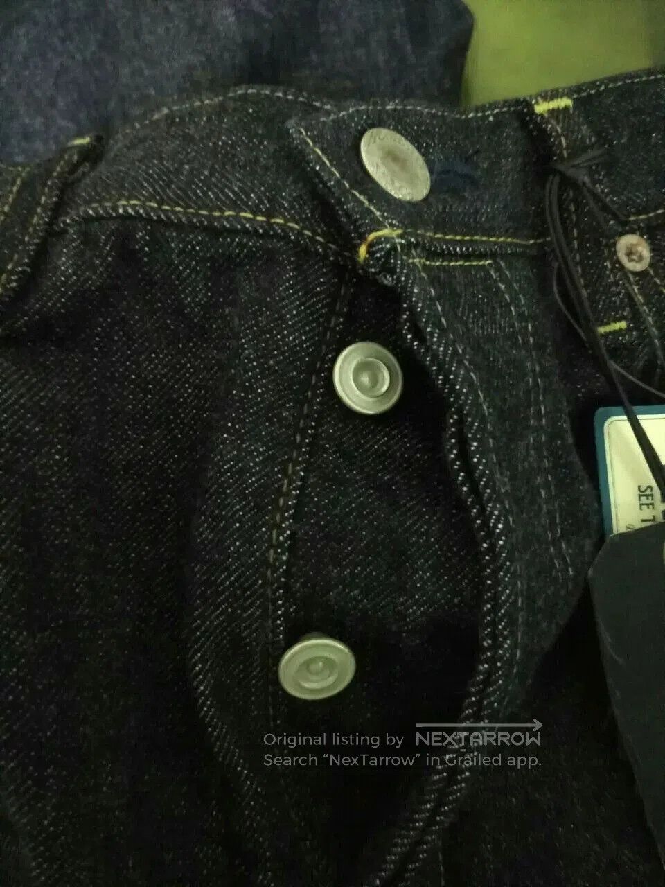 Journal Standard JOURNAL STANDARD Homestead Raw Denim Jeans. Size US 34 / EU 50 - 6 Thumbnail