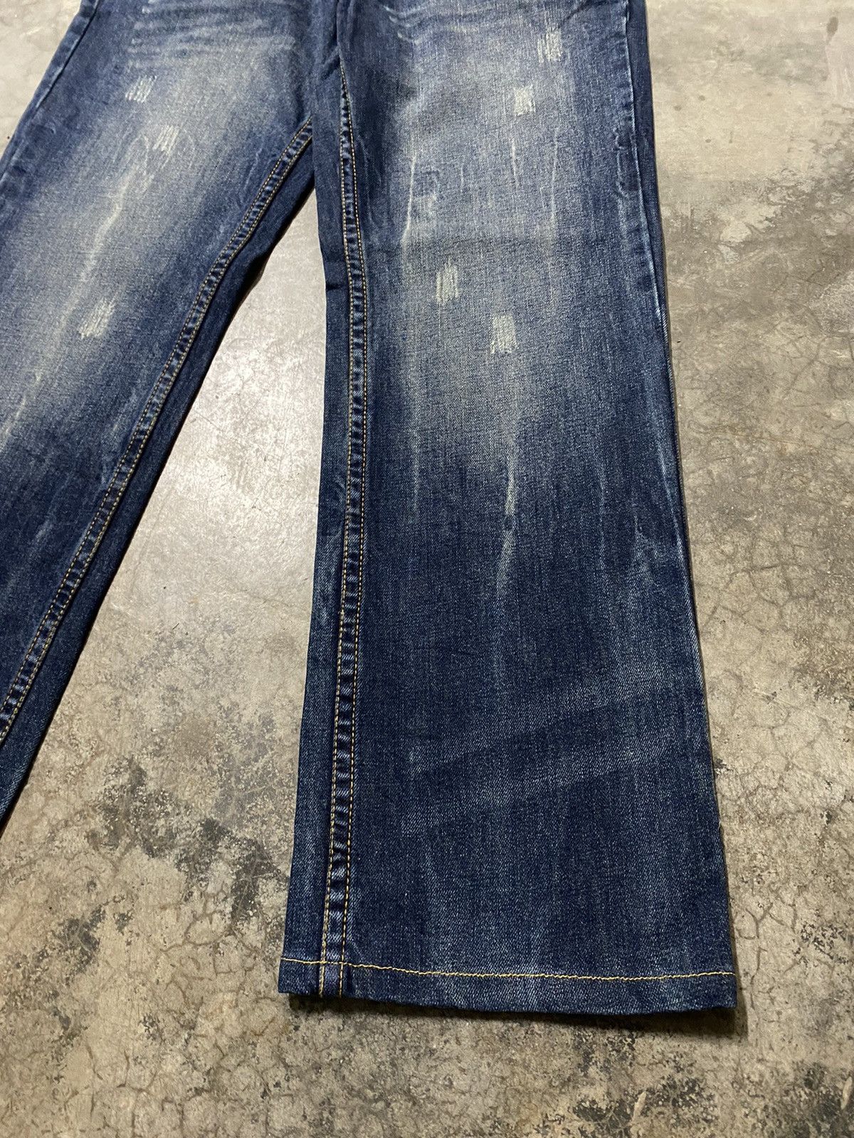 Hysteric Glamour × If Six Was Nine × Tornado Mart Baggy Jeans Japanese Infinity Embroidery Sukajan Japan Size US 34 / EU 50 - 9 Thumbnail
