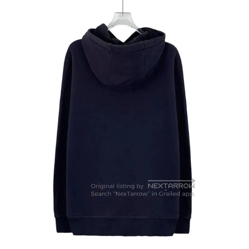 Burberry Burberry Women's Navy Cotton Hoodie with Logo. Size M / US 6-8 / IT 42-44 - 2 Thumbnail