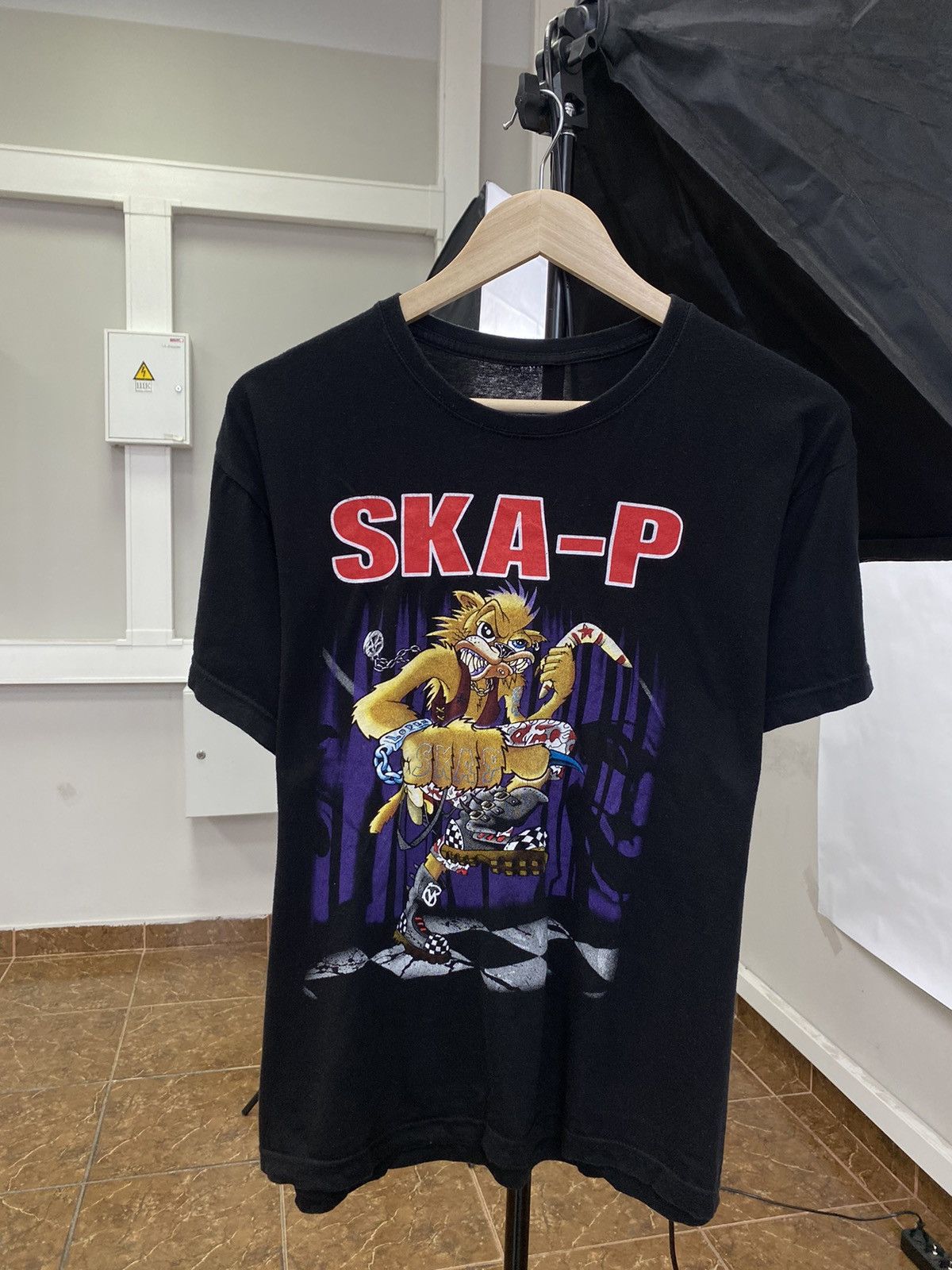 Band Tees Vintage 90s Ska-P Punk Band Printed T-Shirt Rare Retro Hype Size US M / EU 48-50 / 2 - 1 Thumbnail