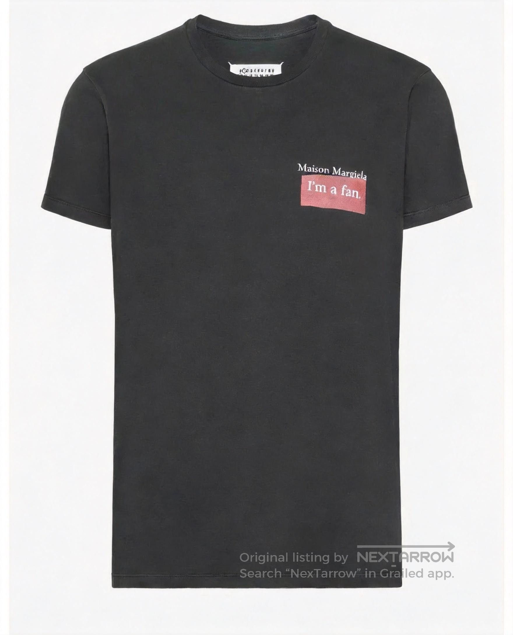 Maison Margiela Maison Margiela I am a fan Logo T-shirt | Grailed