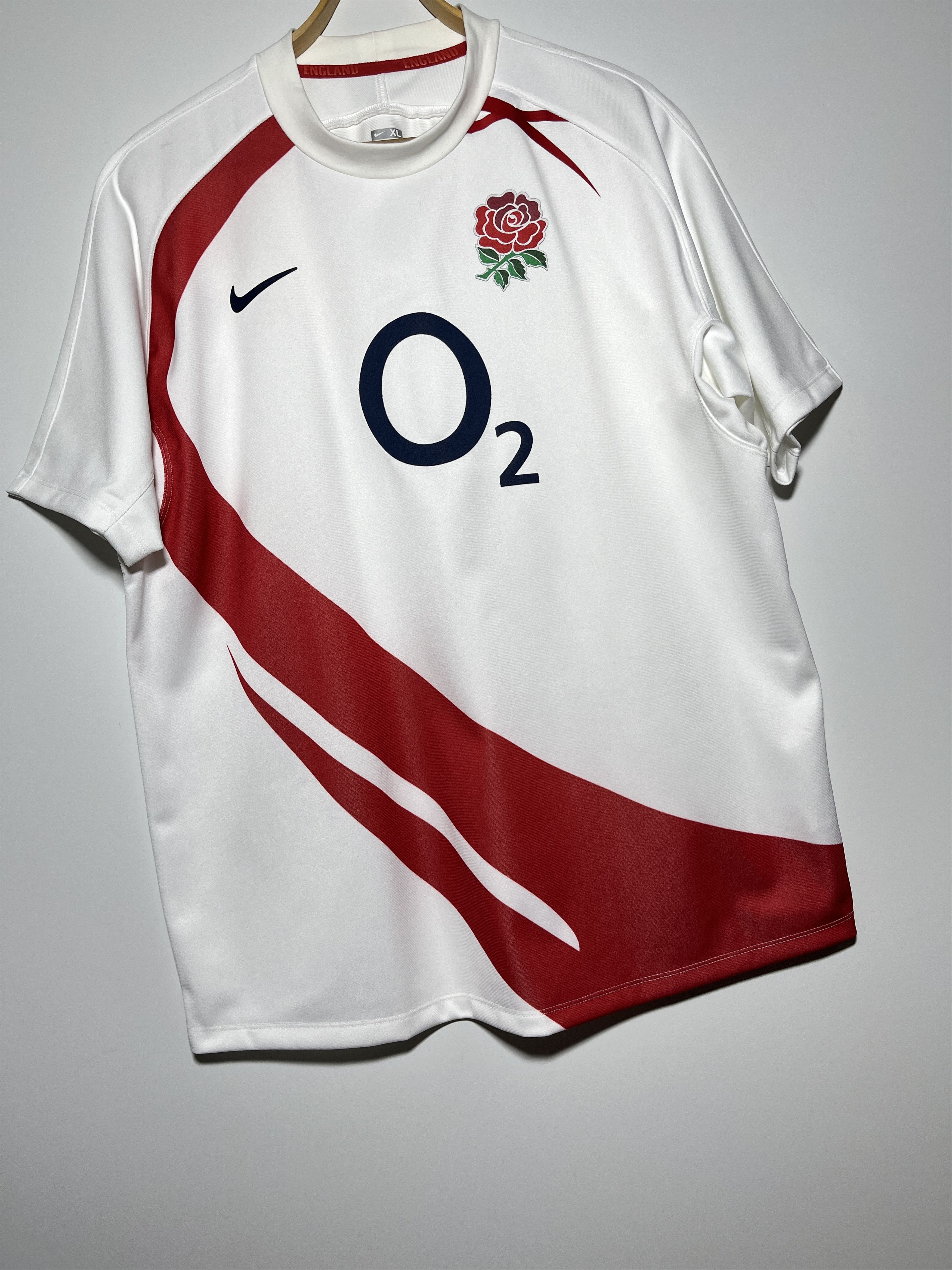 Nike × Vintage Nike England National Rugby Union Team 2007-2009 Jersey Size US XL / EU 56 / 4 - 5 Thumbnail