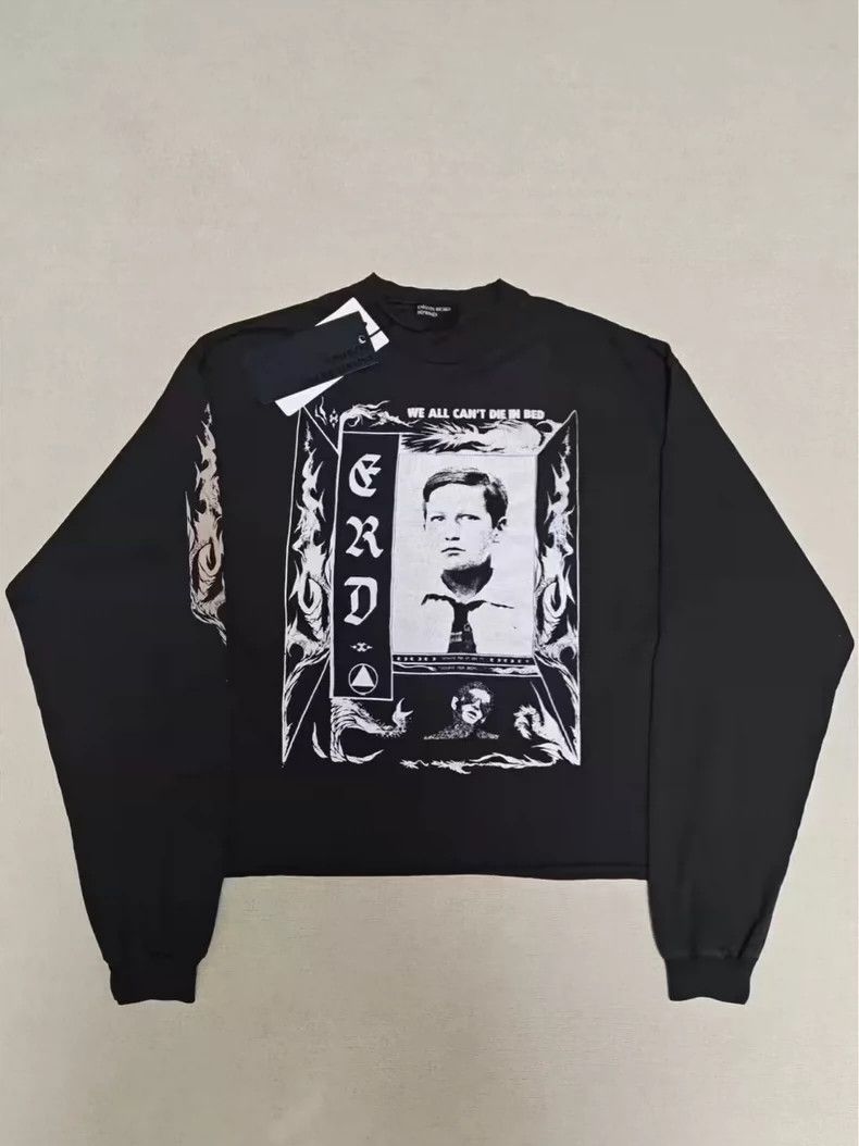Enfants Riches Deprimes Enfants Riches Deprimes Black and Grey Made of Old Portrait Size US M / EU 48-50 / 2 - 1 Thumbnail