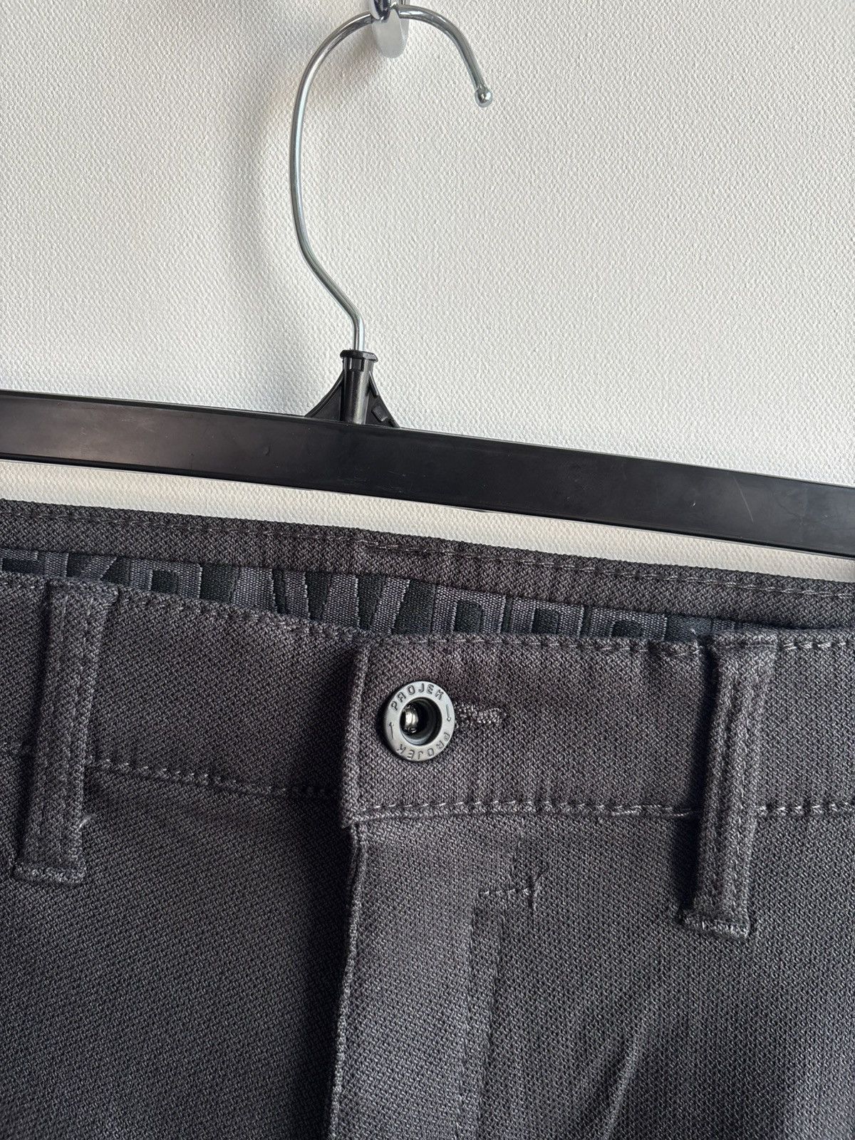 Other Projek Raw Dark Gray 36x32 Slim Cargo Pants Basics Size US 36 / EU 52 - 8 Thumbnail