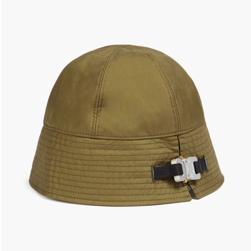 1017 ALYX 9SM × Alyx DSWT 1017 ALYX 9SM Buckle Bucket Hat Cap Military Green Size ONE SIZE - 11 Thumbnail