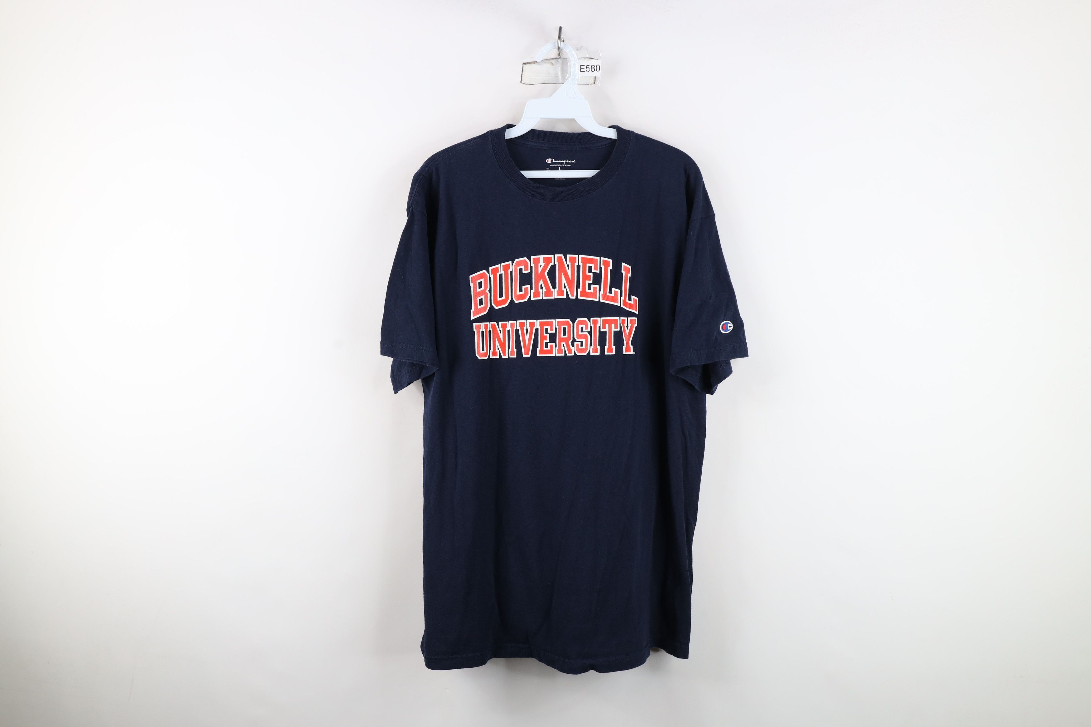 Champion Vintage Champion Spell Out Bucknell University T-Shirt Blue Size US L / EU 52-54 / 3 - 1 Thumbnail