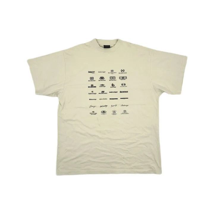 Balenciaga Balenciaga Balenciaga SS23 Logo Print Tshirt for Men and W Size US L / EU 52-54 / 3 - 1 Thumbnail