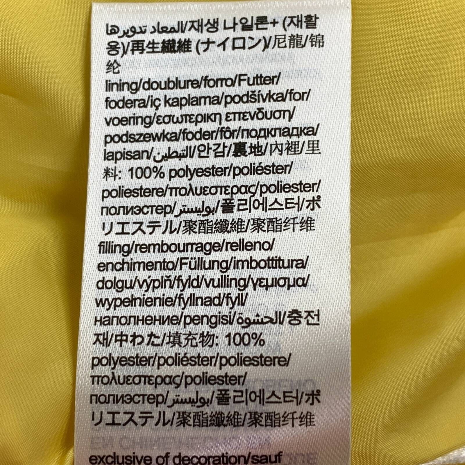 Calvin Klein Calvin Klein CK Thermal Protection Vest Yellow Mock S Small Size US S / EU 44-46 / 1 - 10 Thumbnail