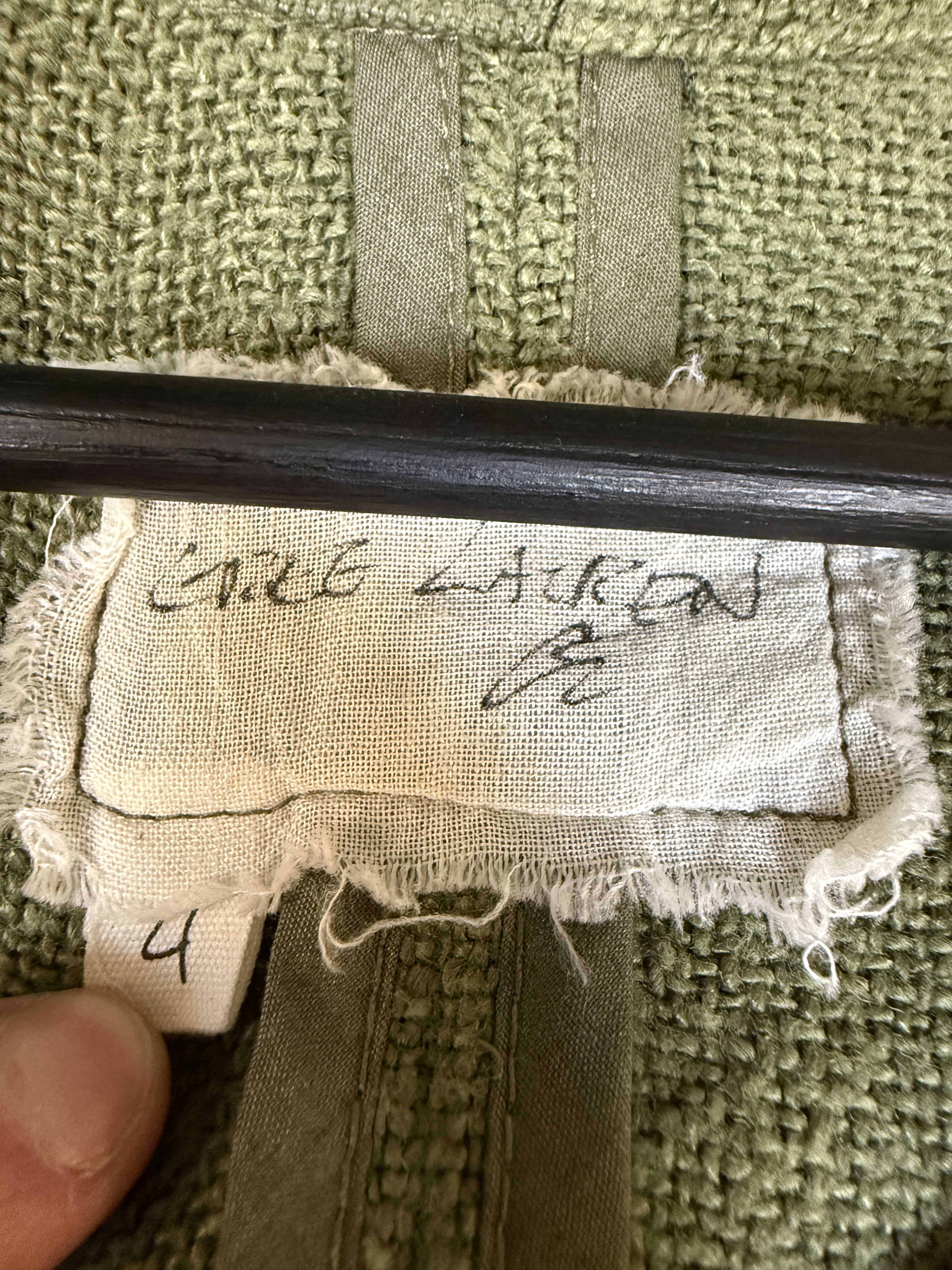 Greg Lauren Greg Lauren Army Hemp Shawl Collar Boxy Jacket Size US XL / EU 56 / 4 - 3 Thumbnail