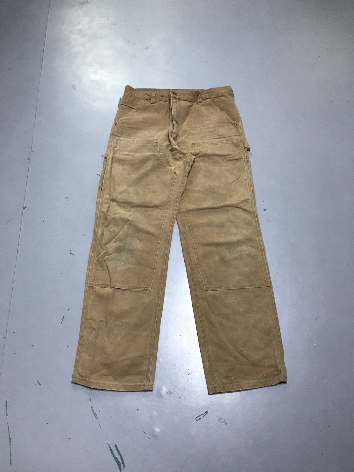 Carhartt 90’s Vintage Carhartt double knee workwear Size US 36 / EU 52 - 1 Thumbnail