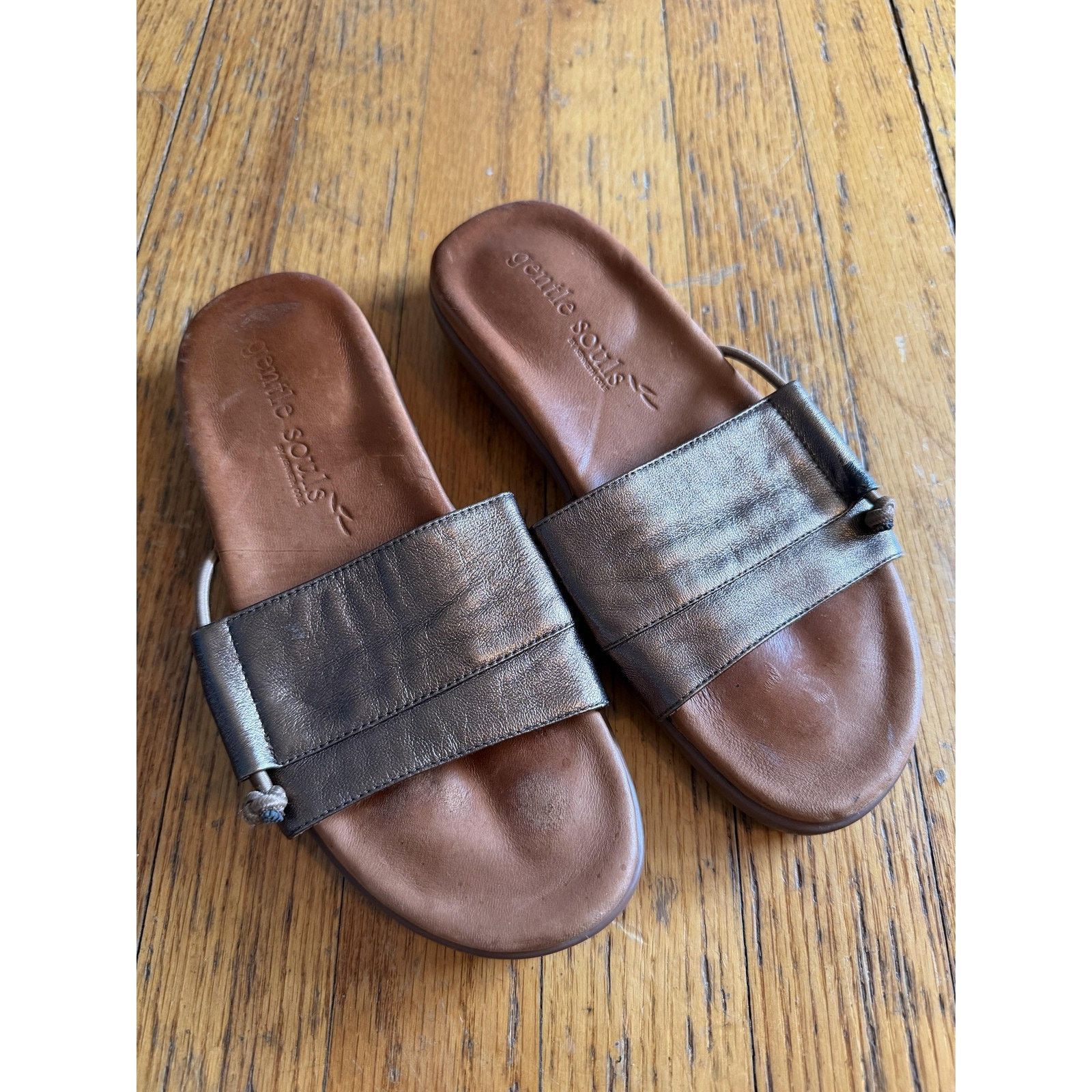 Gentle Souls Gentle Souls Shoes Sandals Womens Size 5.5 Bronze Leather Size US 5.5 / IT 35.5 - 1 Thumbnail