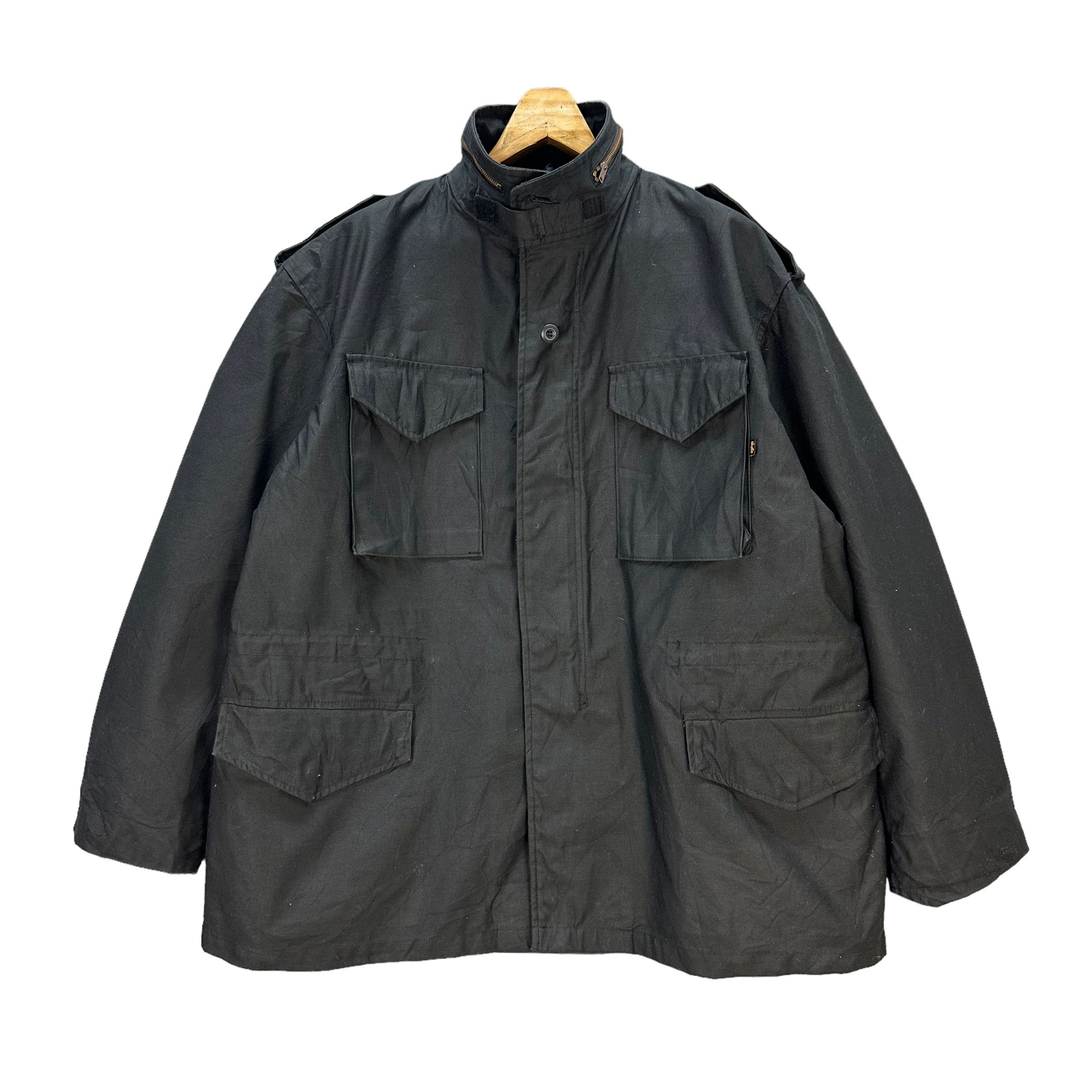 Alpha Industries Alpha Industries Man's Four Pocket Field Jacket #A2-0050 Size US XL / EU 56 / 4 - 1 Thumbnail