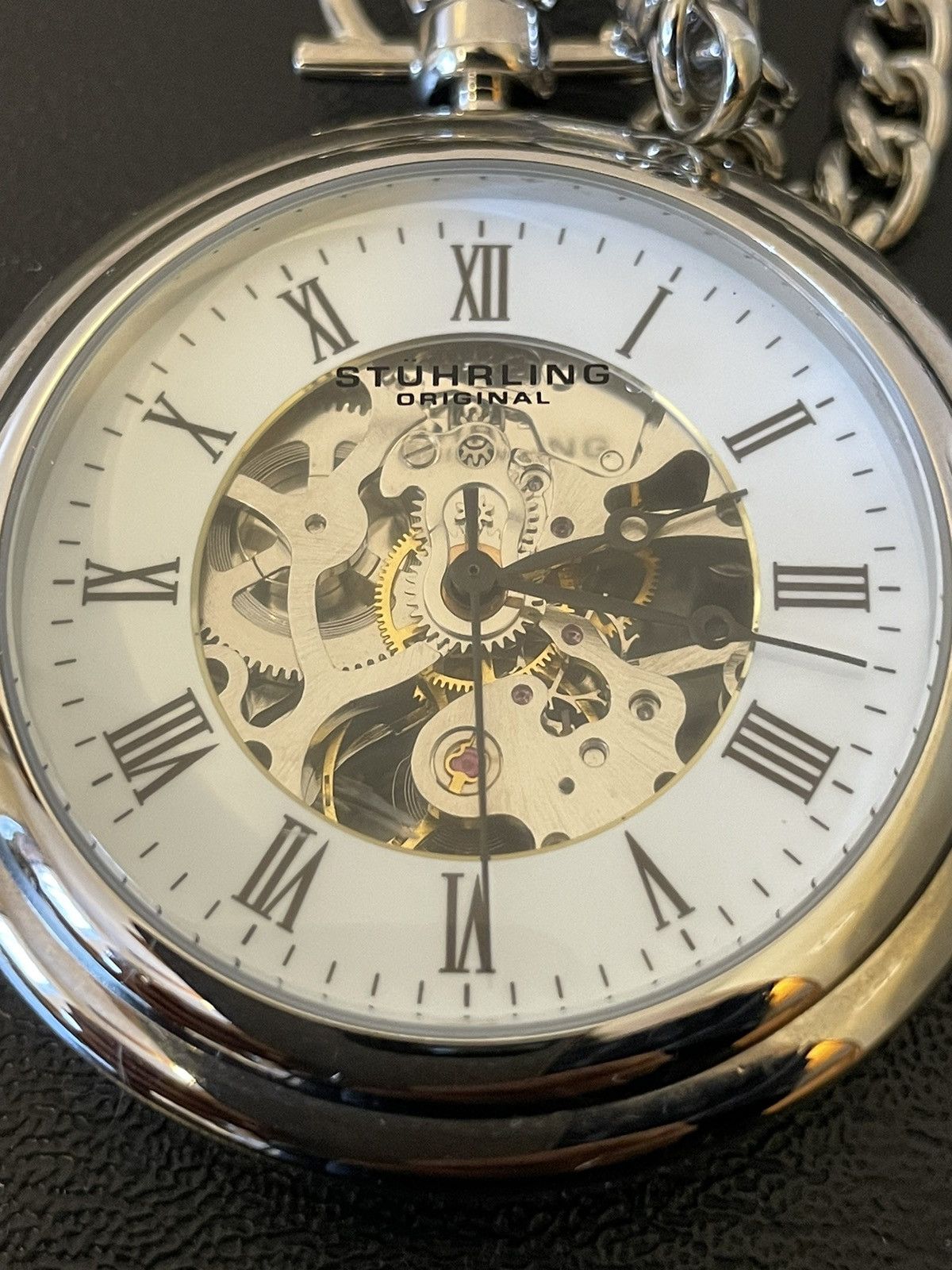 Sturhling Sterling original automatic pocket watch Size ONE SIZE - 3 Thumbnail