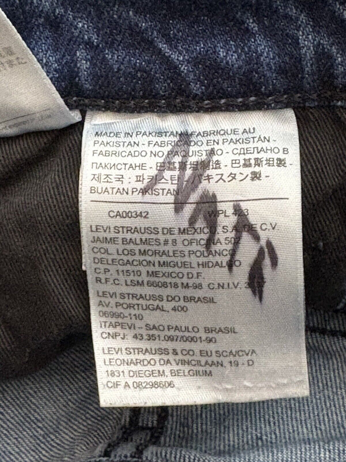 Levi's Distressed Levi Strauss 541 Men's 30x30 Jeans Size US 30 / EU 46 - 4 Thumbnail