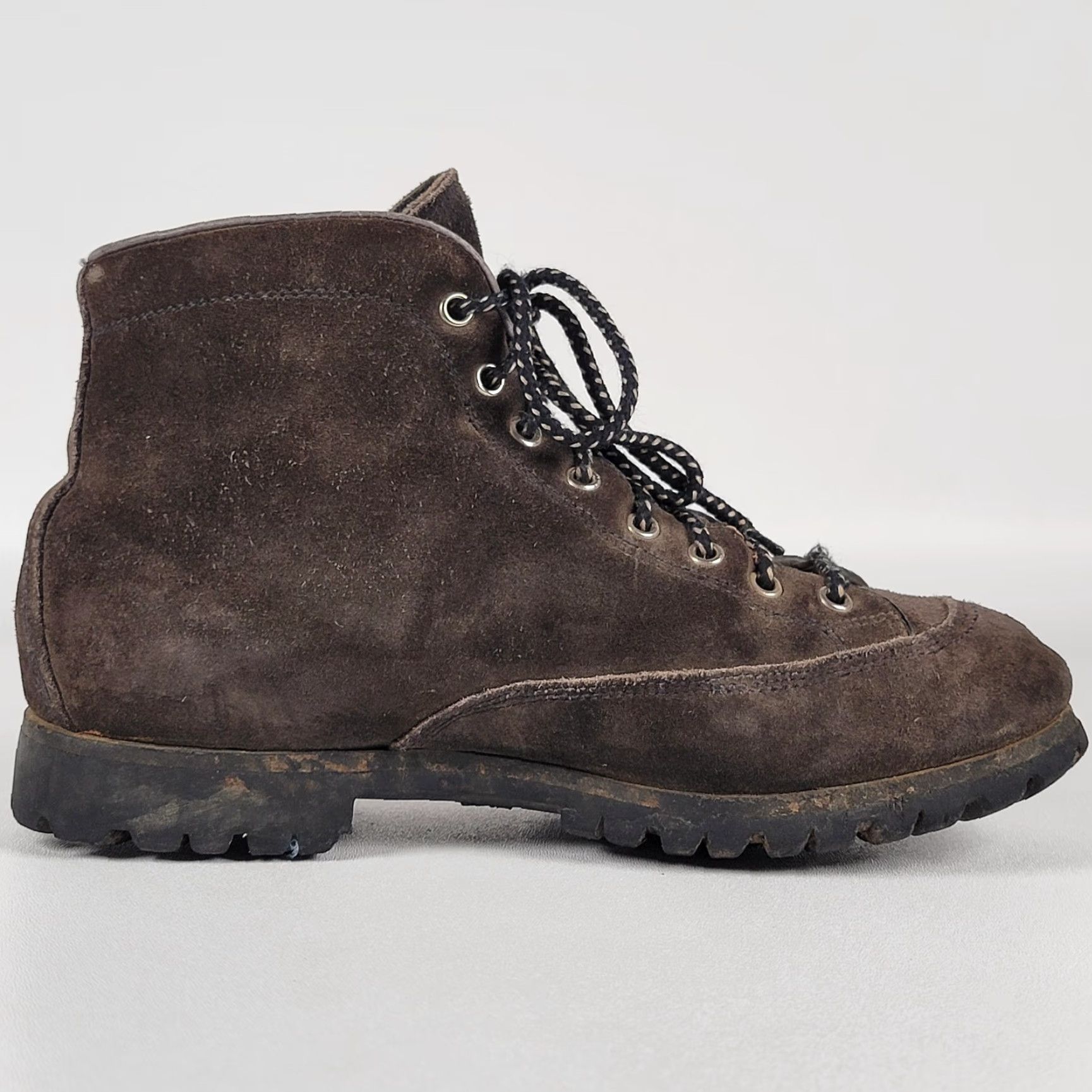 Vintage VINTAGE ALPS MOUNTAINEERING Hiking Boots Brown Suede Leather Upper Composite Toe 8.5 M Men’s Shoes Boots Size US 9 / EU 42 - 6 Thumbnail