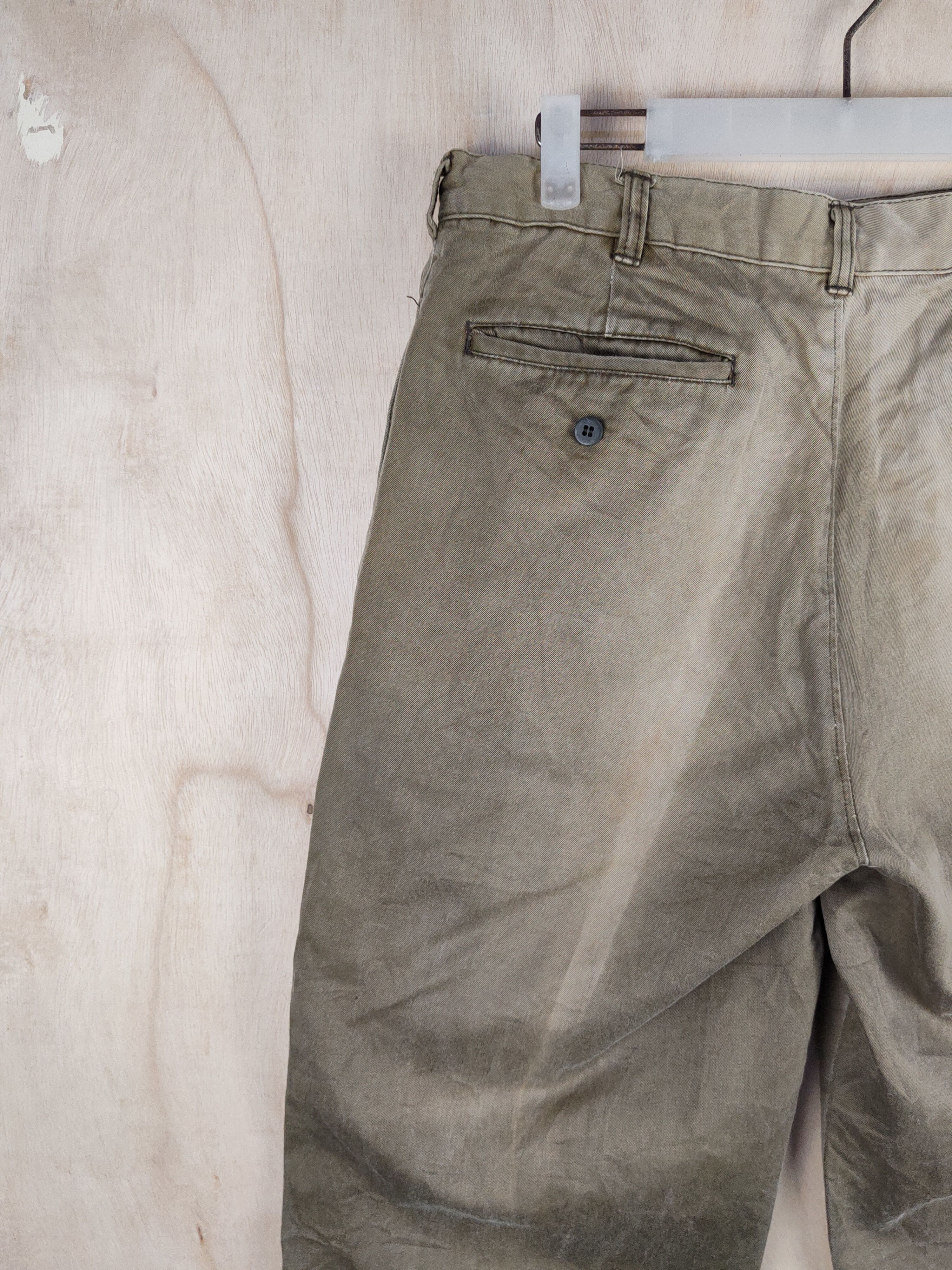 Edwin Edwin Olive Faded vintage japan Casual Pants #S2415 Size US 32 / EU 48 - 8 Thumbnail