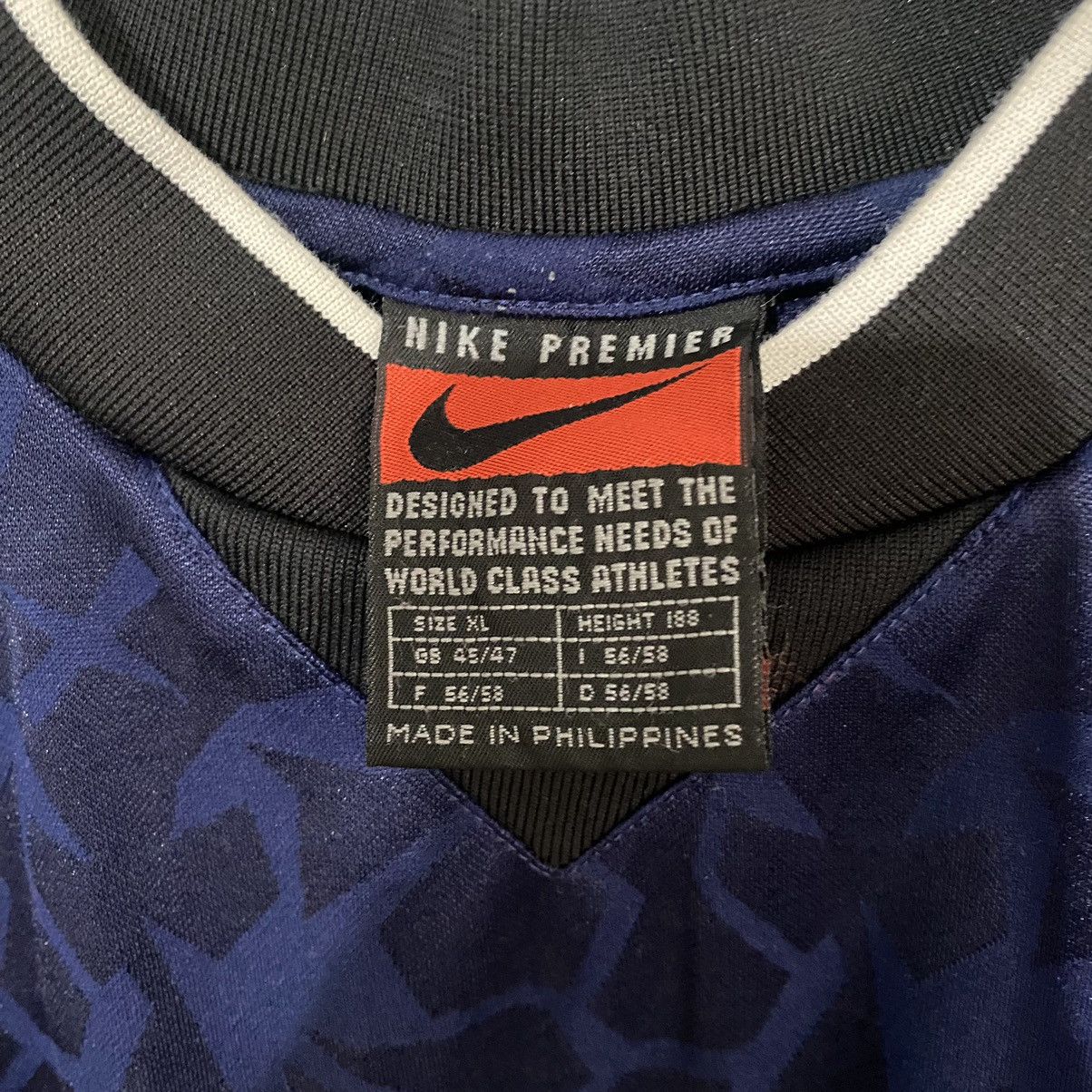 Other Vintage Nike Baggy Swoosh T-Shirt Drill Jersey Big Logo Y2K Size US XL / EU 56 / 4 - 6 Thumbnail