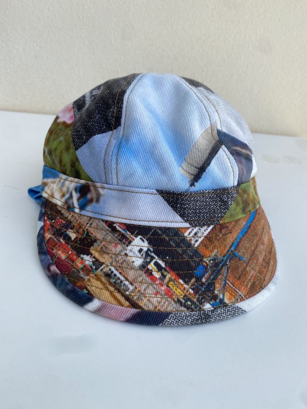 Vivienne Westwood Rare Vivienne Westwood Crazy Design All Over Print Hat Size ONE SIZE - 3 Thumbnail