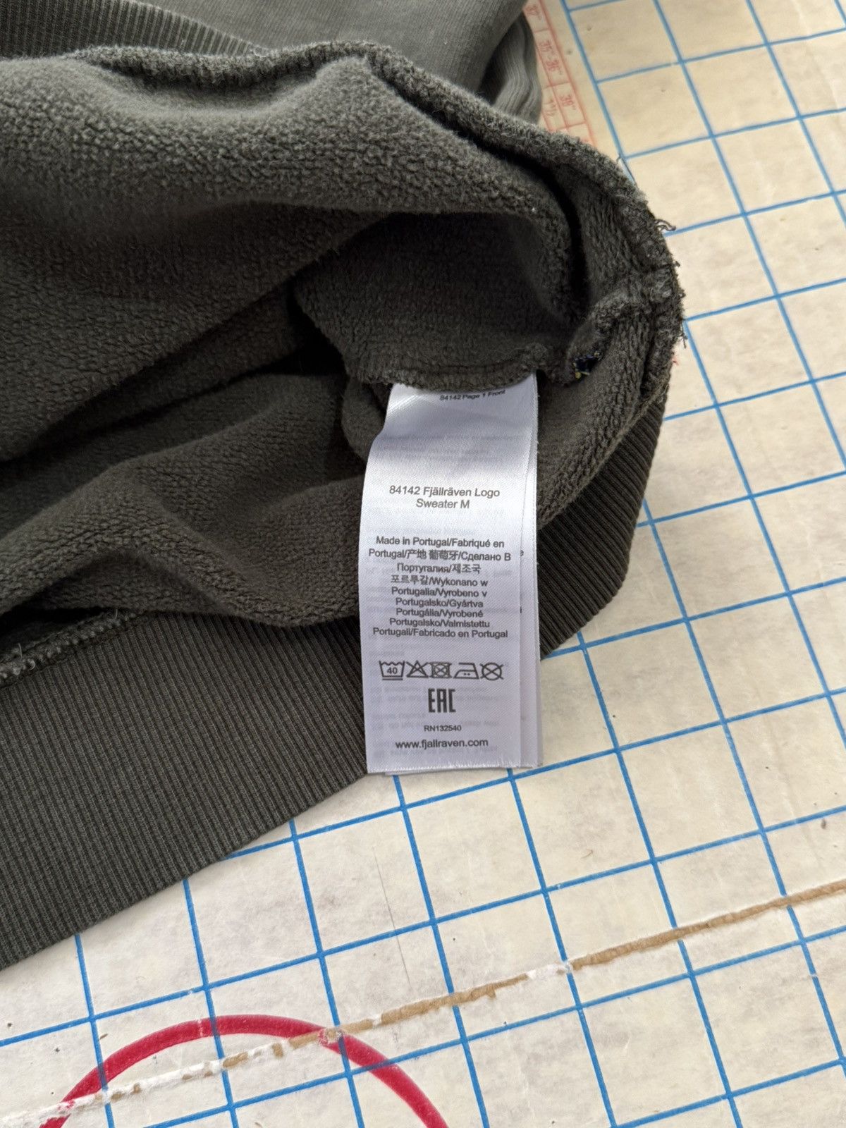 Fjallraven Fjallraven Logo Sweater Dark Green Size XXL Mens Size US XXL / EU 58 / 5 - 8 Thumbnail