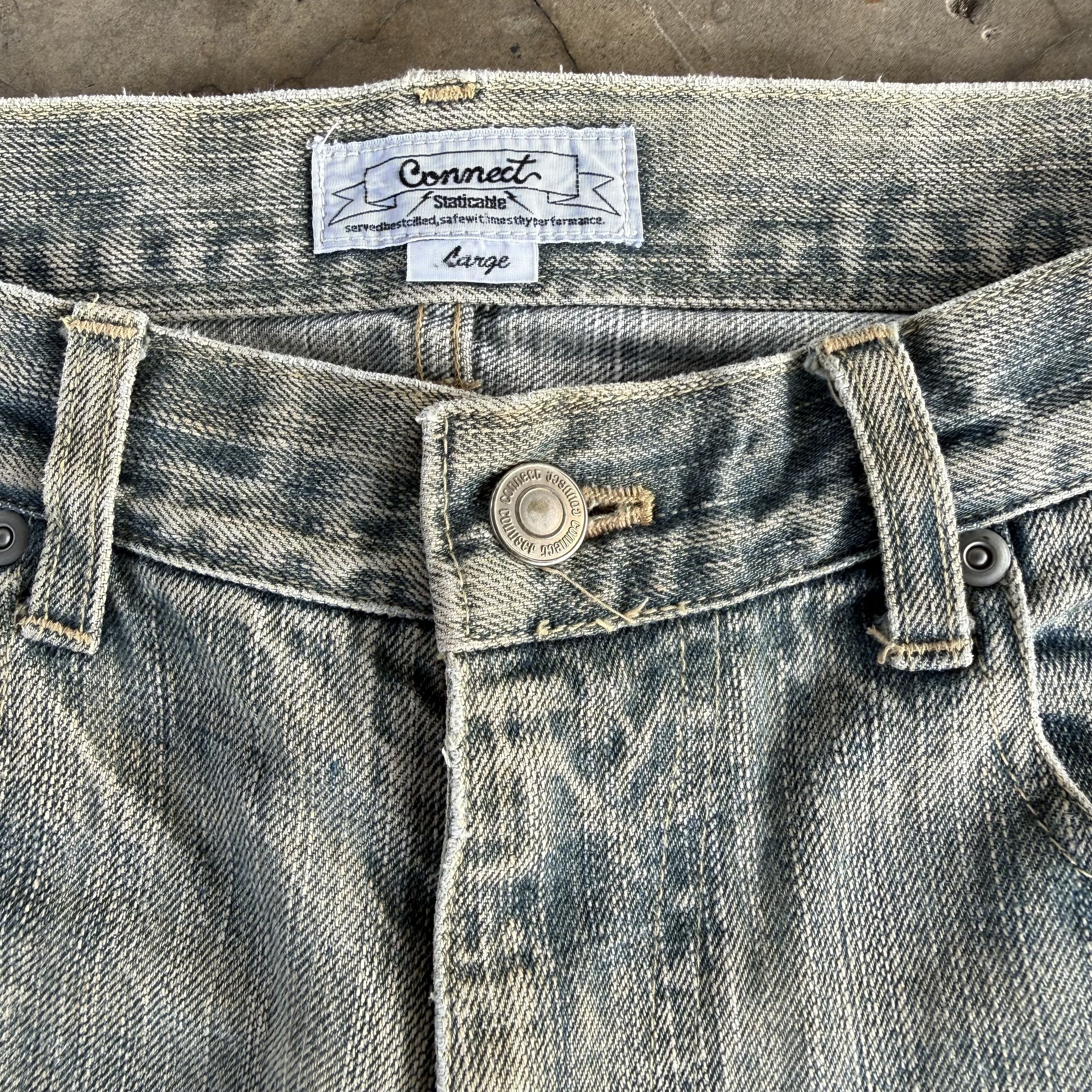 Rusty Vintage Connect Faded Rusty Denim Jean Pants Size US 35 - 6 Thumbnail