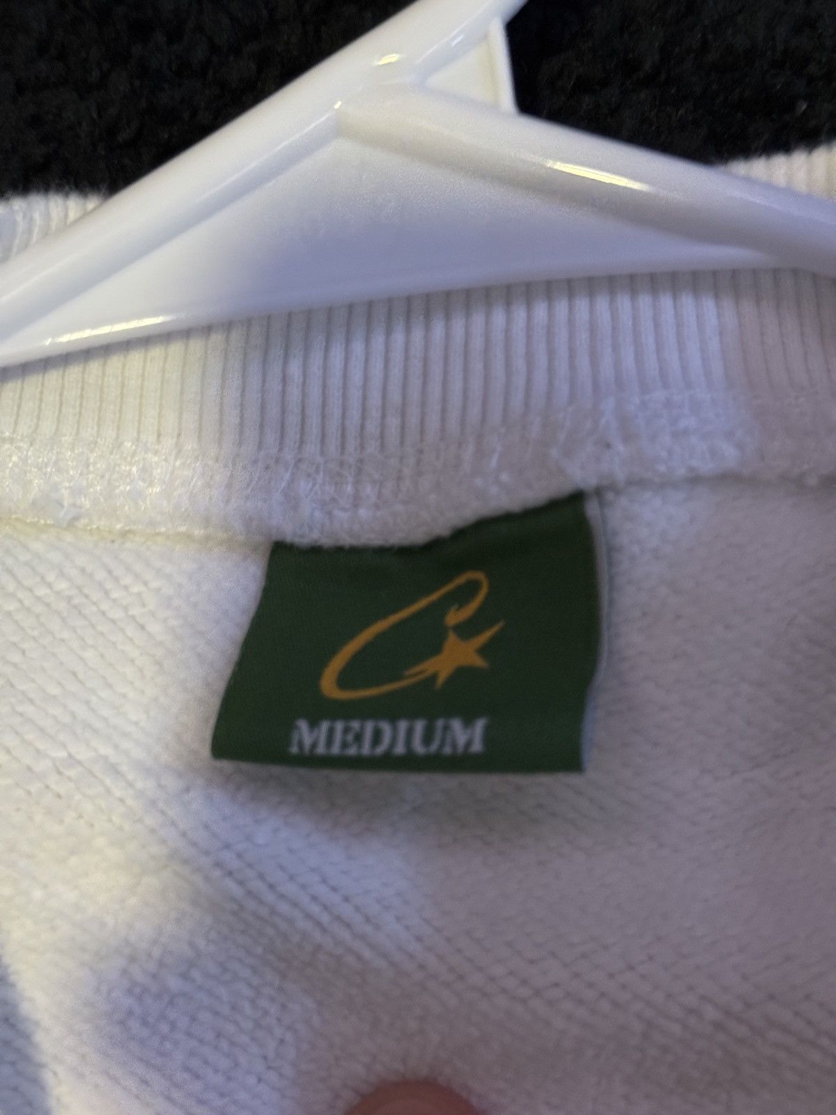 Corteiz Allstarz Sweatshirt 'White/Green'