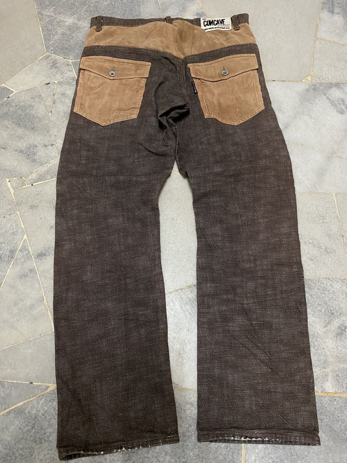Japanese Brand Archive CNCV Concave Attempt Hybrid Corduroy Pants Size US 32 / EU 48 - 7 Thumbnail