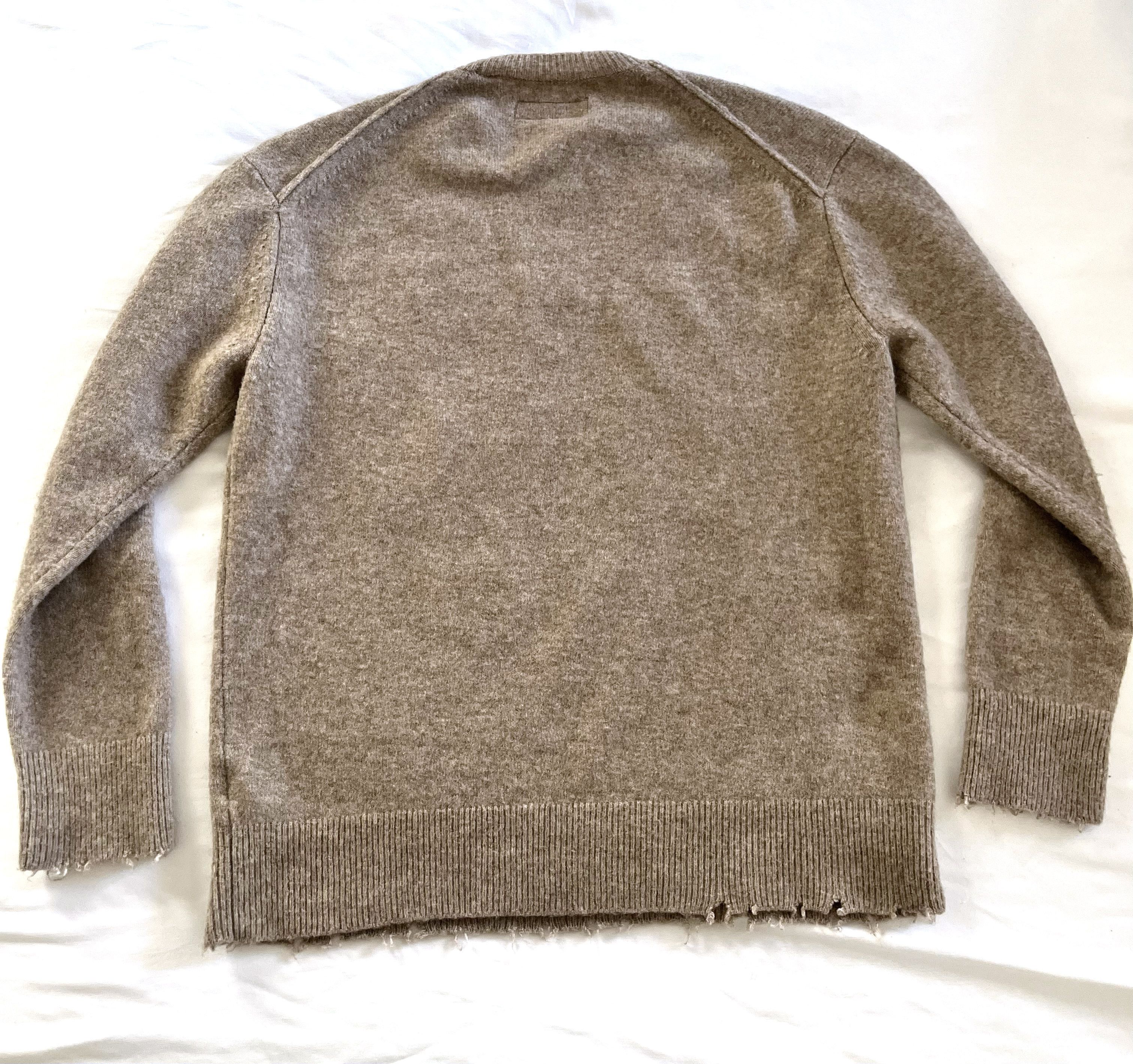 Allsaints ALL SAINTS - Scripture Gothic Jacquard Logo Sweater Size US XS / EU 42 / 0 - 6 Thumbnail
