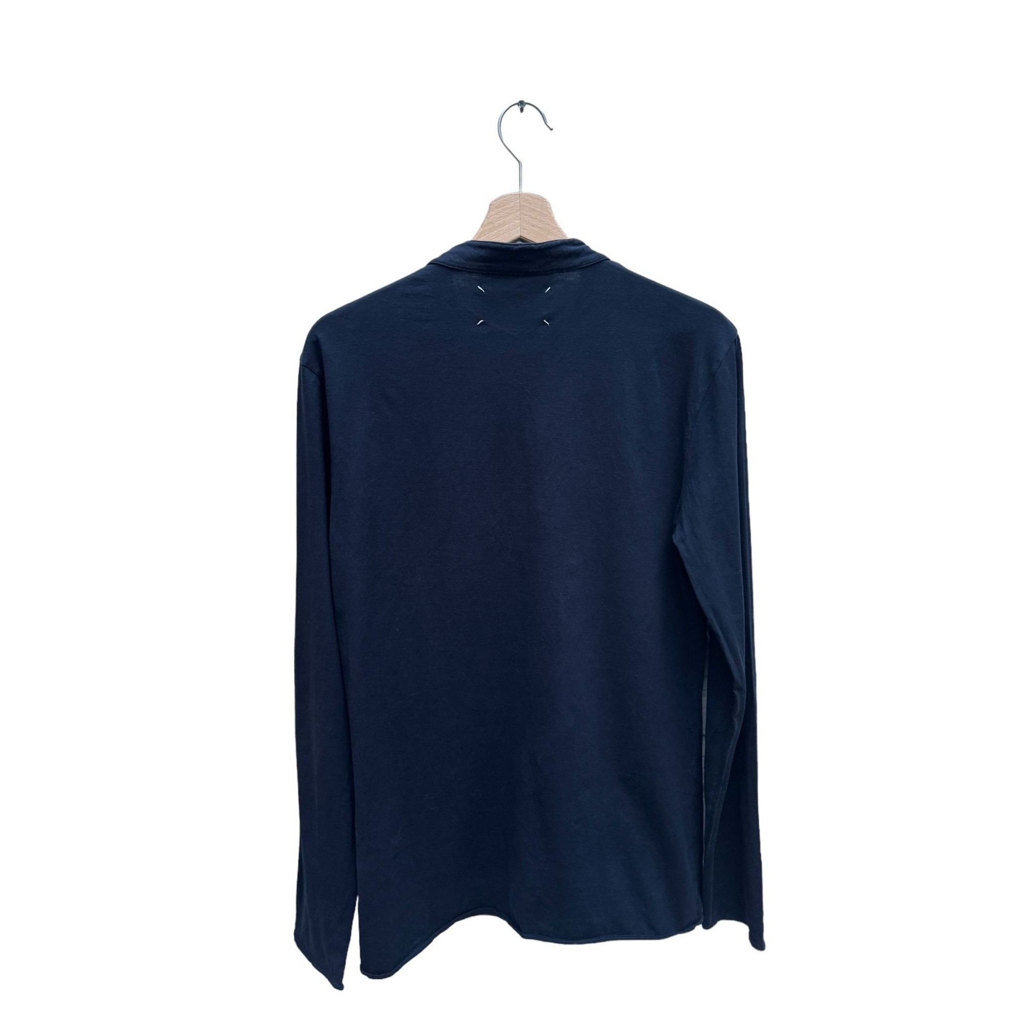 Maison Margiela Navy 4-Stitches Buttoned Shirt Size US S / EU 44-46 / 1 - 4 Thumbnail