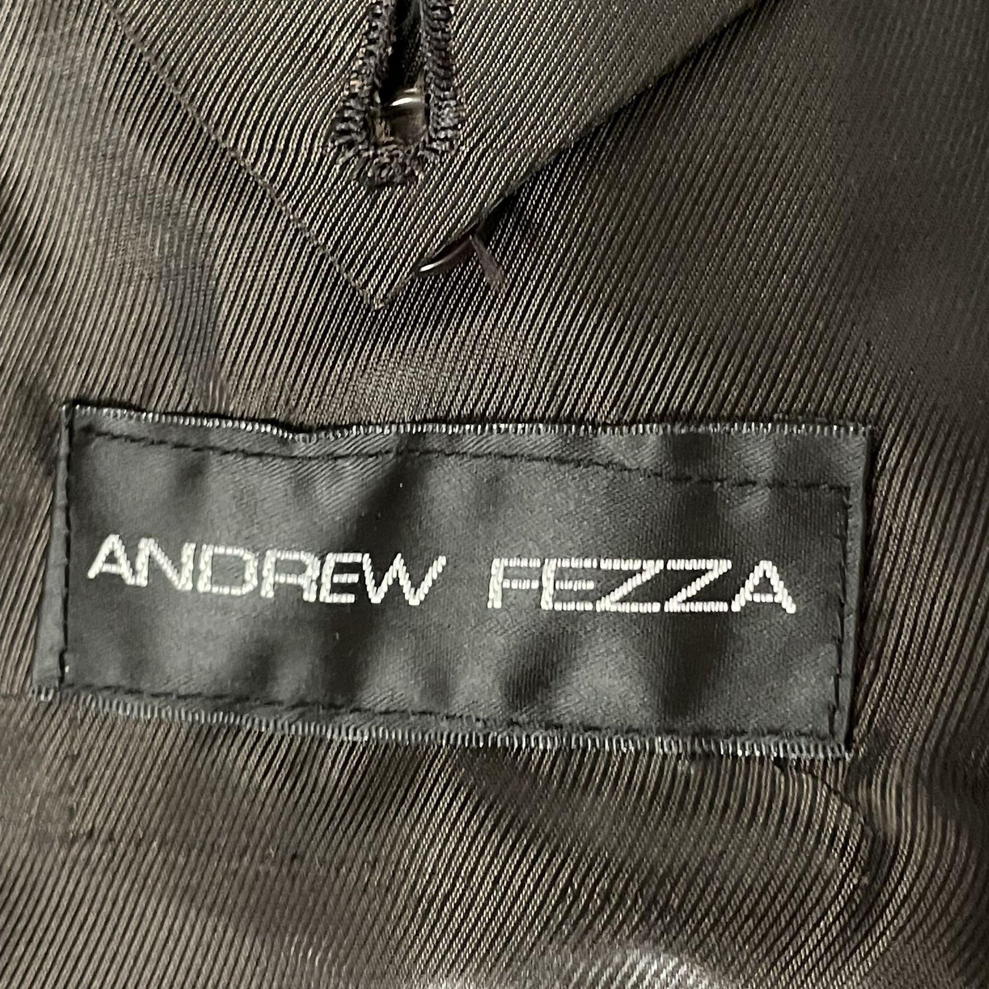 Andrew Fezza Andrew Fezza Brown Sport Coat MICROFIBER 3 Btn Jacket Size 44R - 6 Thumbnail
