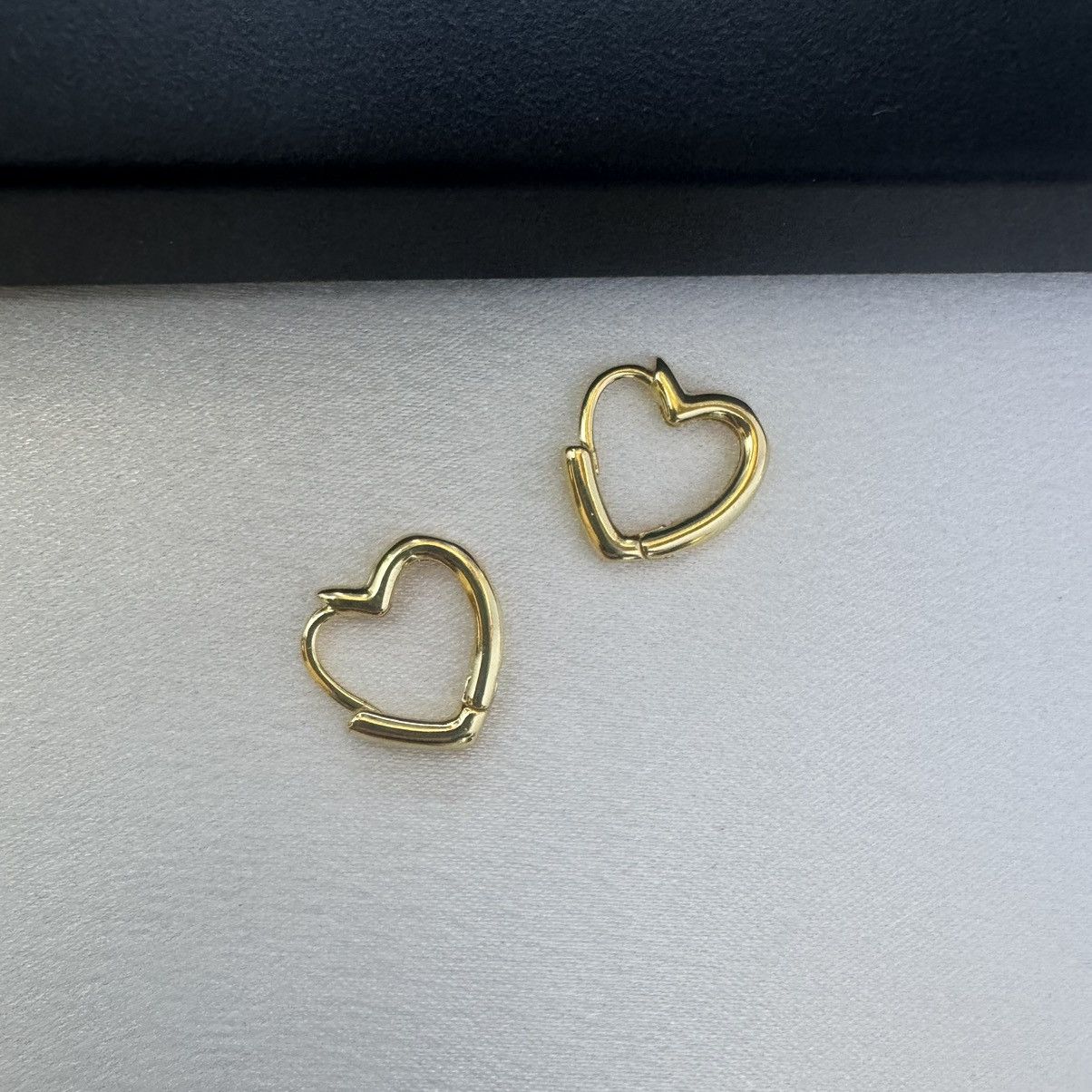 Designer Love Heart Stud Earrings for Women Size ONE SIZE - 2 Thumbnail