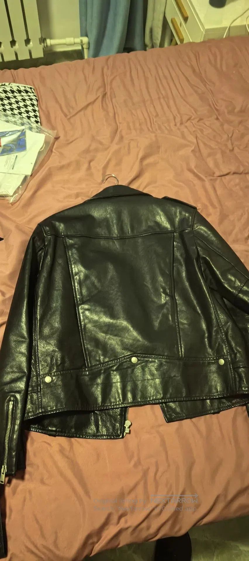Saint Laurent Paris Saint Laurent Men's Black Biker Jacket. Size US M / EU 48-50 / 2 - 4 Thumbnail