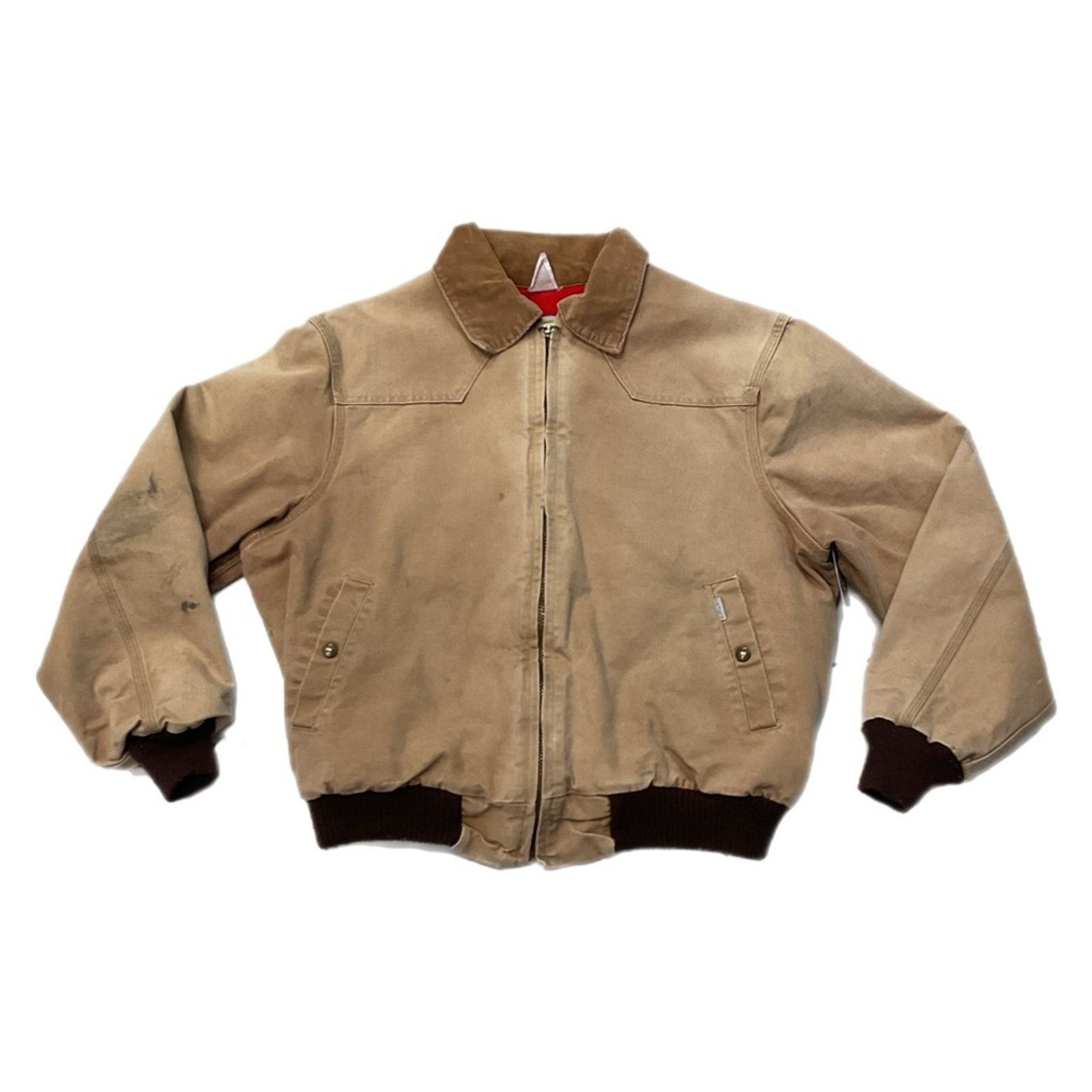 Carhartt Vintage 90’s Tan Carhartt Jacket Size US XL / EU 56 / 4 - 1 Thumbnail