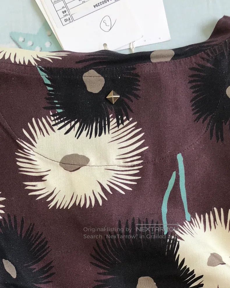 Valentino Valentino Willow studded long-sleeved T-shirt Size US M / EU 48-50 / 2 - 2 Thumbnail