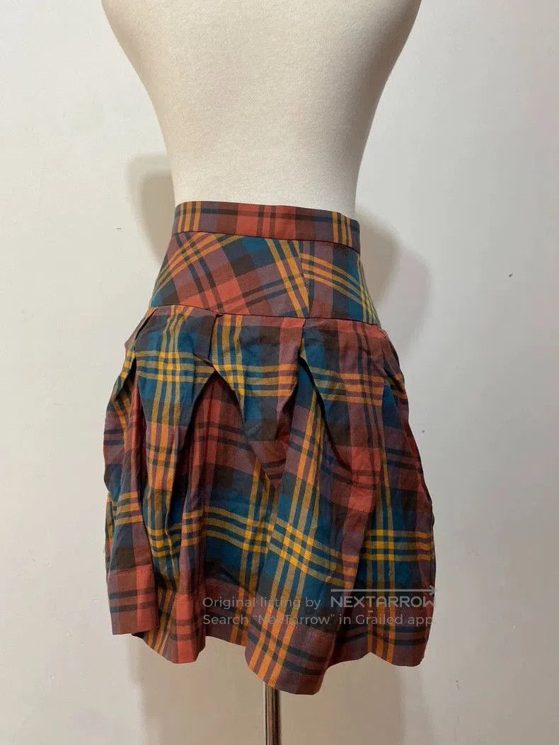 Vivienne Westwood Vivienne Westwood Plaid Irregular Skirt . Size 26" / US 2 / IT 38 - 2 Thumbnail