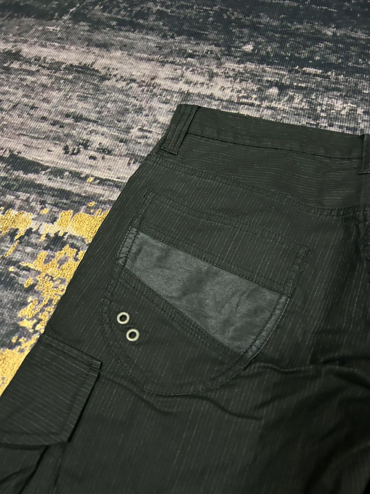 Beauty Beast Edge Rupert Difference Cargo Herringbone Flare Pants Size US 31 - 13 Thumbnail