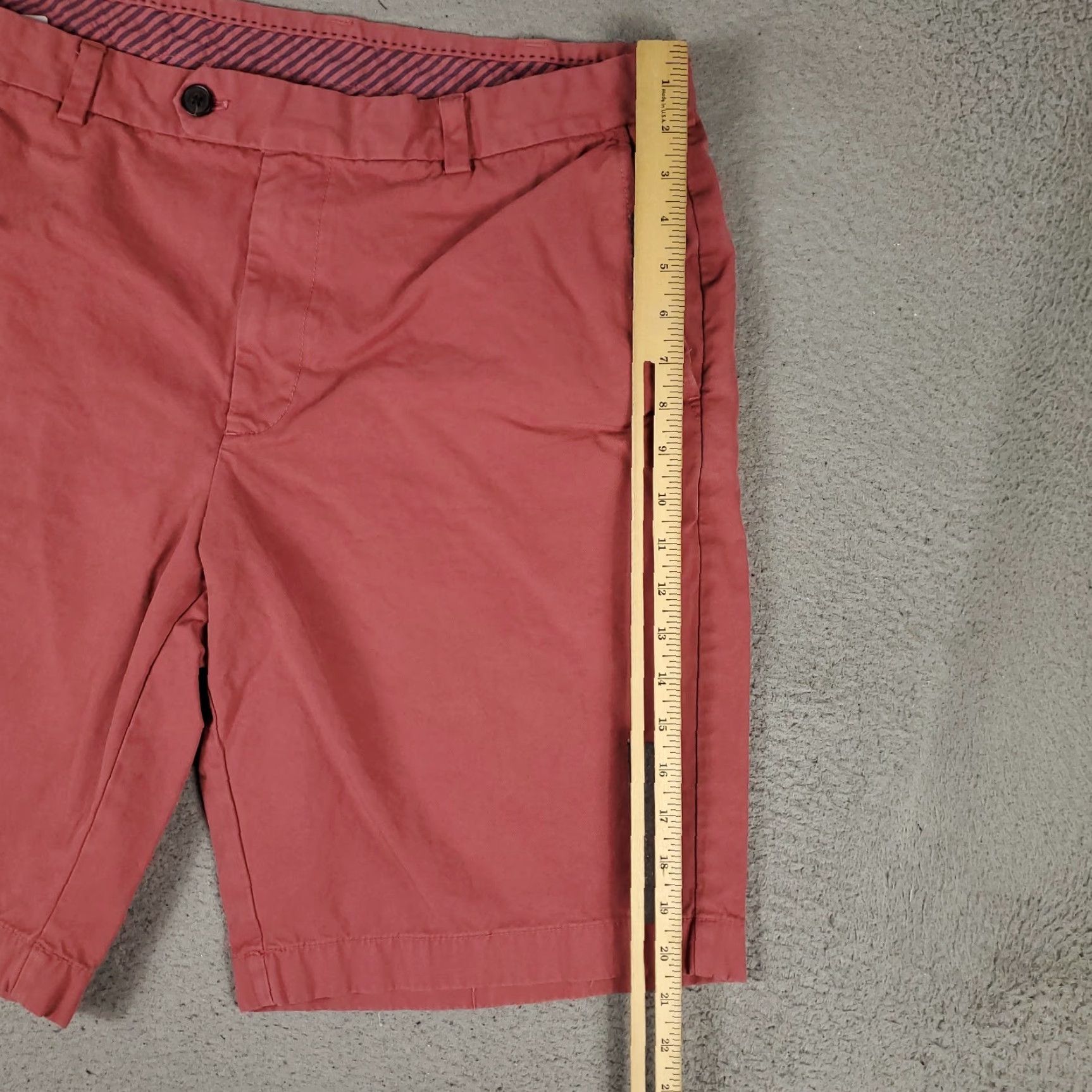 Brooks Brothers VINTAGE? No, Brooks Brothers Shorts Men 38 Red Flat Front Chino Slash Pockets Cotton Men's Swim Casual Business - Regular 38 Red Mens Size US 38 / EU 54 - 5 Thumbnail