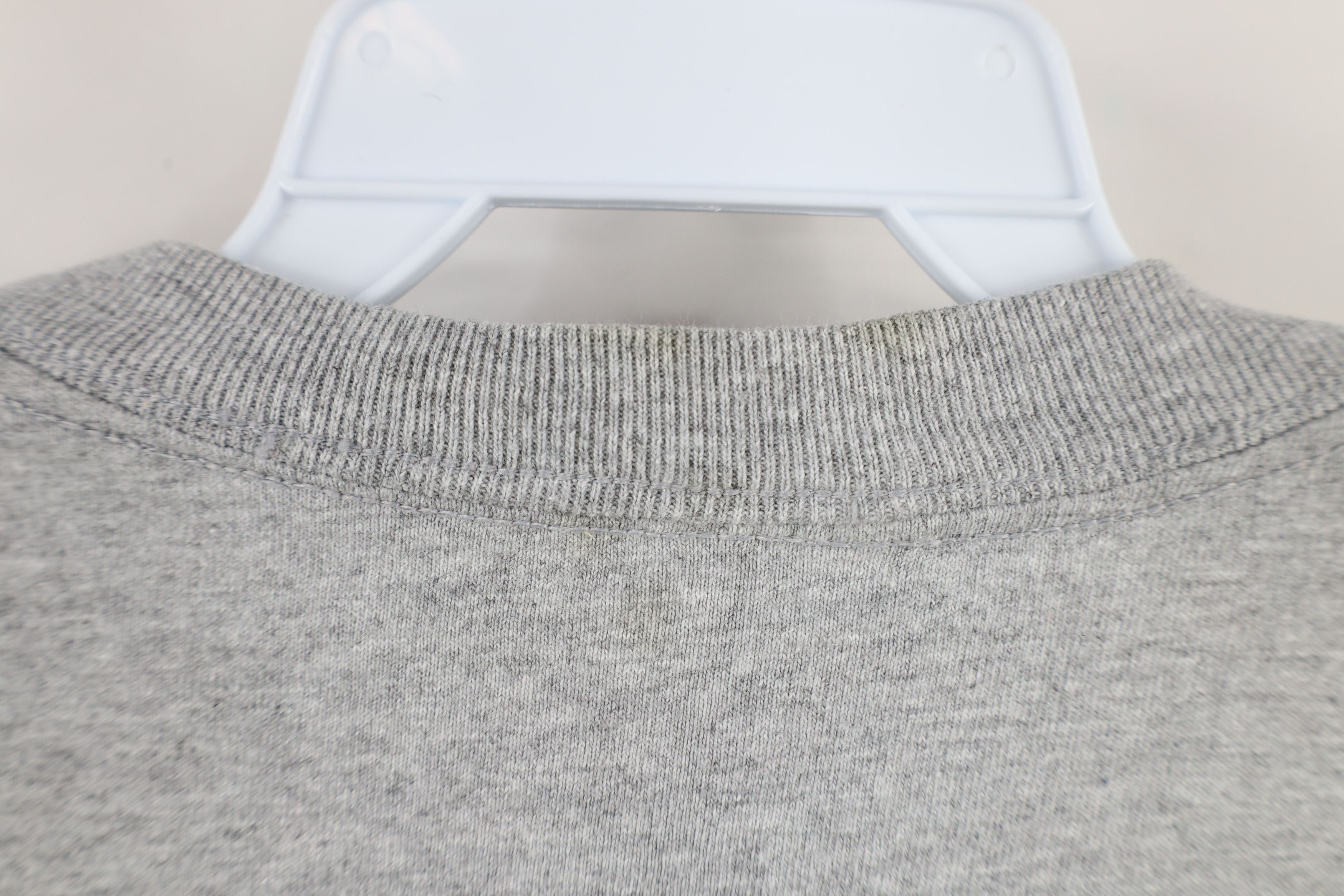 Vintage Vintage 90s Y2K Streetwear Long Sleeve T-Shirt Heather Gray Size US XL / EU 56 / 4 - 10 Thumbnail