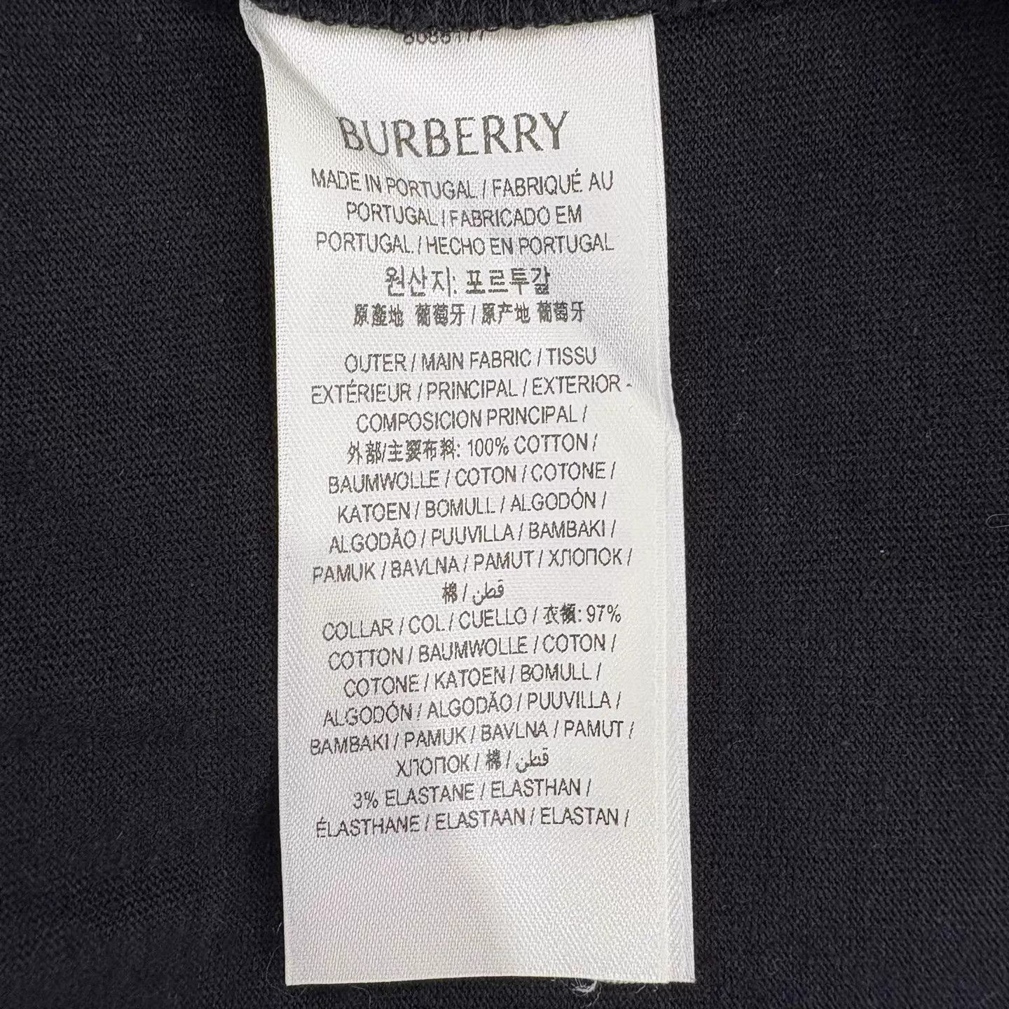 Burberry Burberry Chain Print Short Sleeve Tee S Size US S / EU 44-46 / 1 - 4 Thumbnail