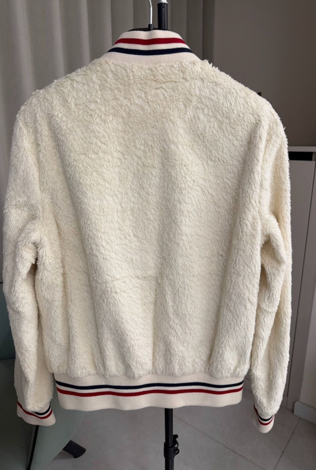 Saint Laurent Paris Saint Laurent SLP 2018FW Teddy Fleece Teddy Varsity Jacket Size US S / EU 44-46 / 1 - 2 Thumbnail