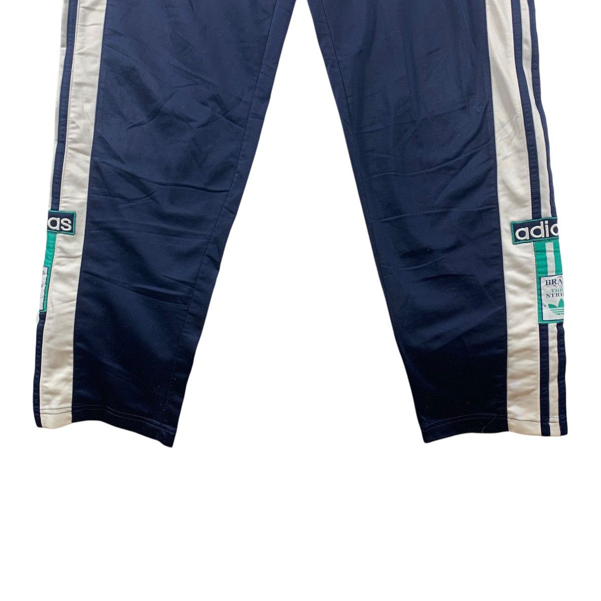Adidas × Vintage Vintage ADIDAS popper trackpants Size US 38 / EU 54 - 9 Thumbnail