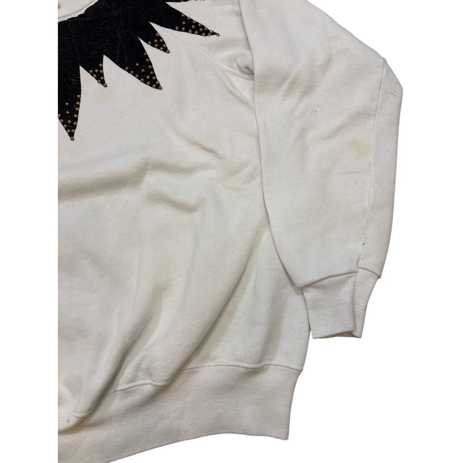 Hanes Vintage 80s custom Jester crewneck sweatshirt patchwork XL Size XL / US 12-14 / IT 48-50 - 4 Thumbnail