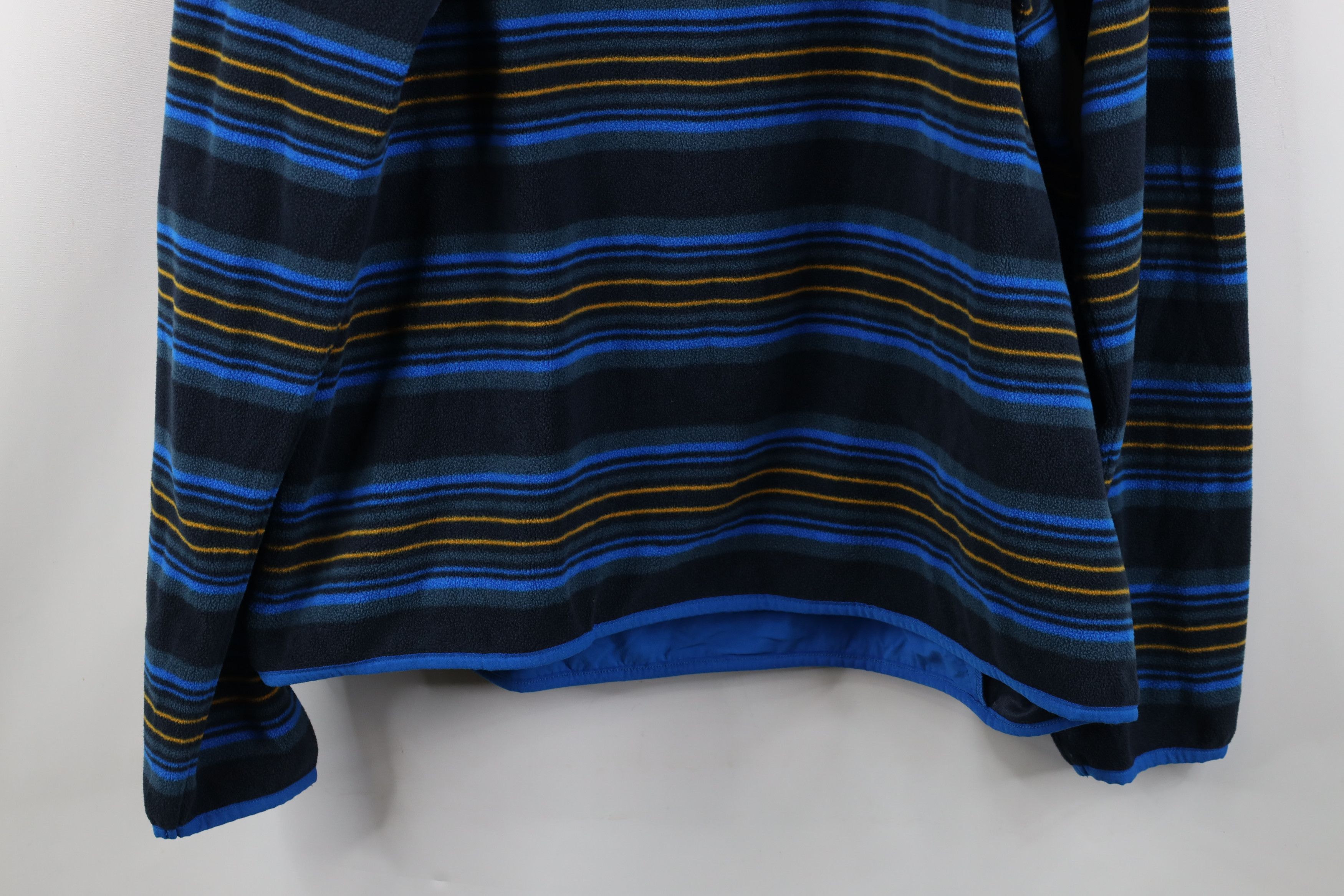 Duluth Trading Company Duluth Trading Co Striped Fleece Half Zip Pullover Sweater Size US XL / EU 56 / 4 - 12 Thumbnail