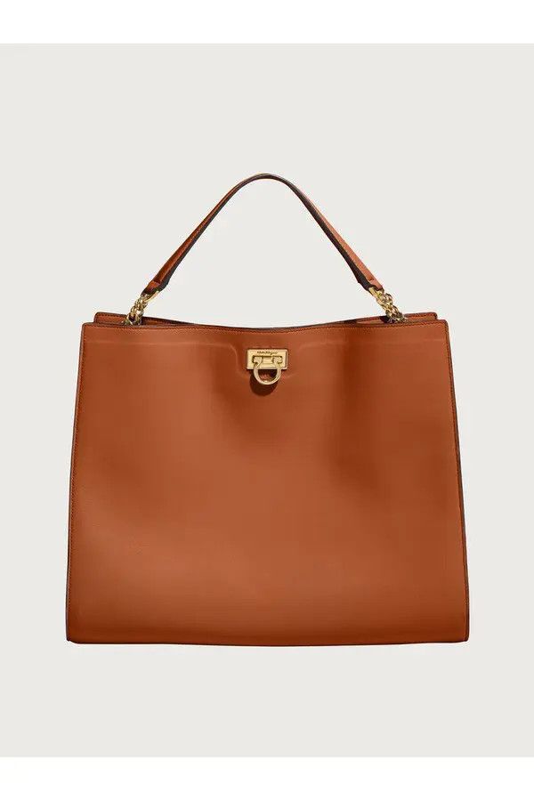 Salvatore Ferragamo o1s1rm0526 Size : OS / Tote Bag in Brown Size ONE SIZE - 1 Thumbnail