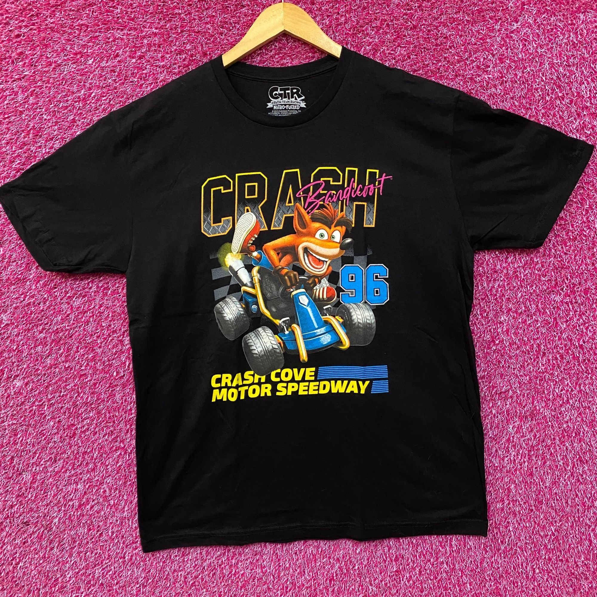 Other Crash Bandicoot Motor Speedway Retro Video Game T-Shirt XL Size US XL / EU 56 / 4 - 2 Thumbnail