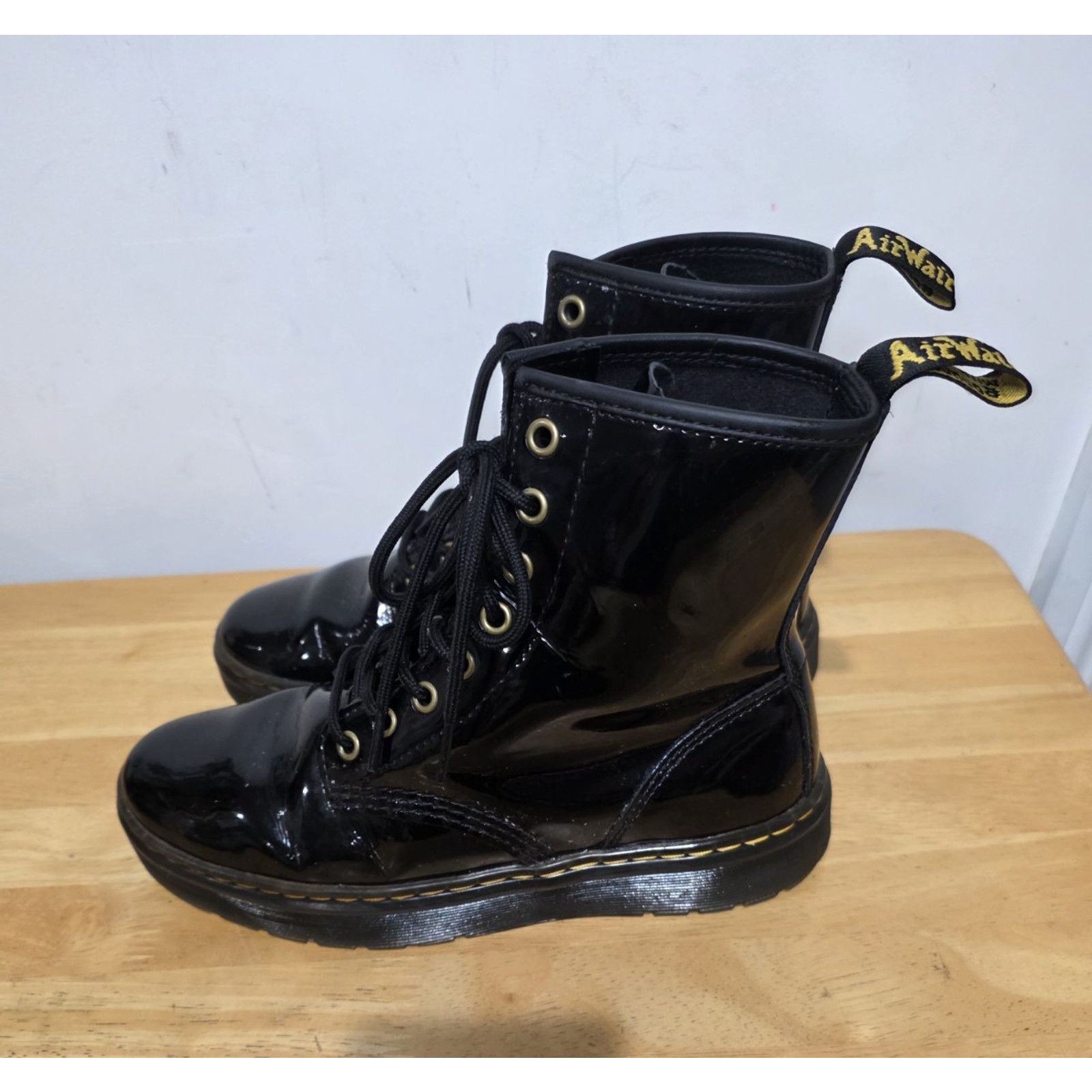 Dr. Martens Dr. Martens Zavala Womens Size 7 Mens 6 Black Leather Size US 5 / IT 35 - 1 Thumbnail