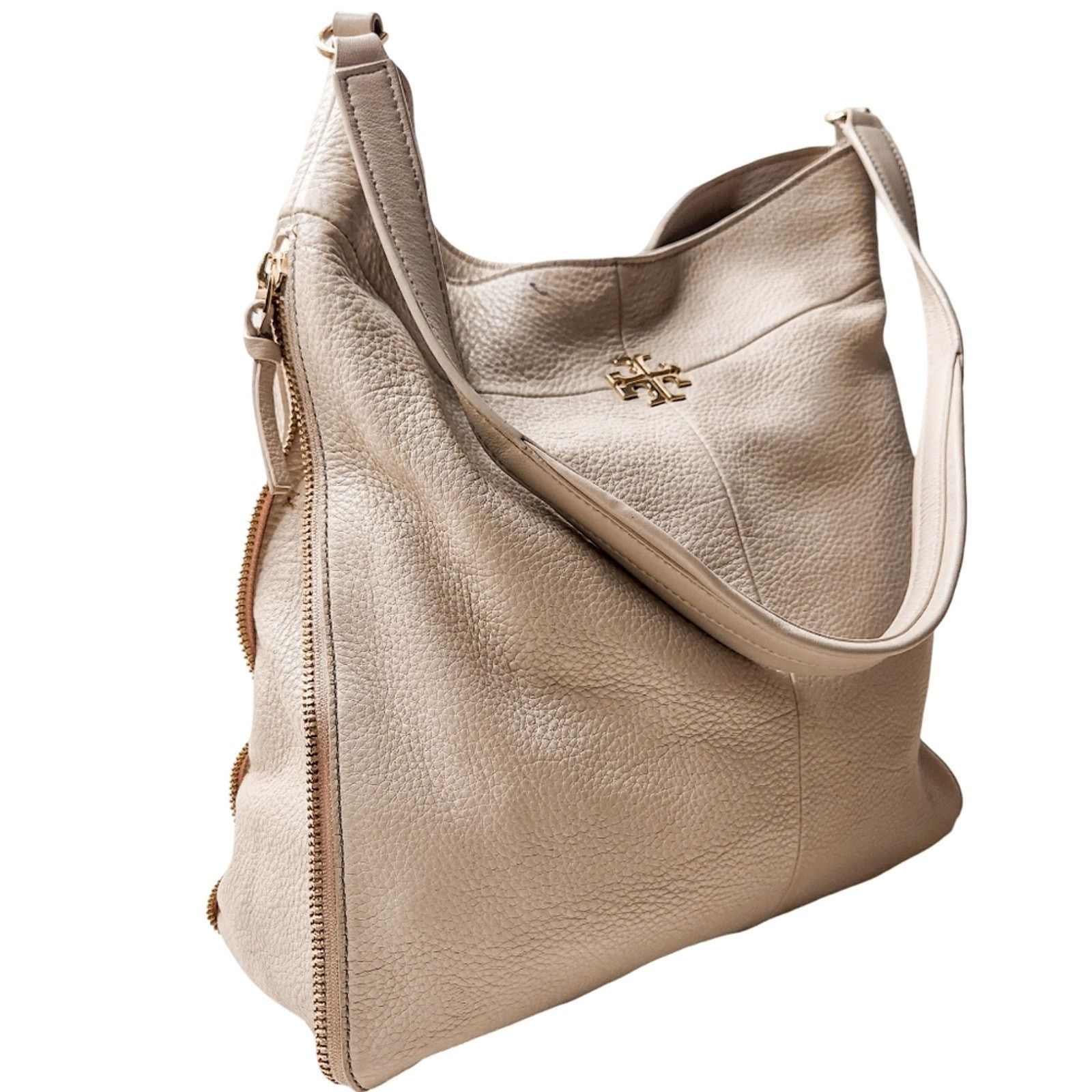 Tory Burch Tory Burch Ivy Leather Shoulder Bag Expandable Purse Size ONE SIZE - 1 Thumbnail
